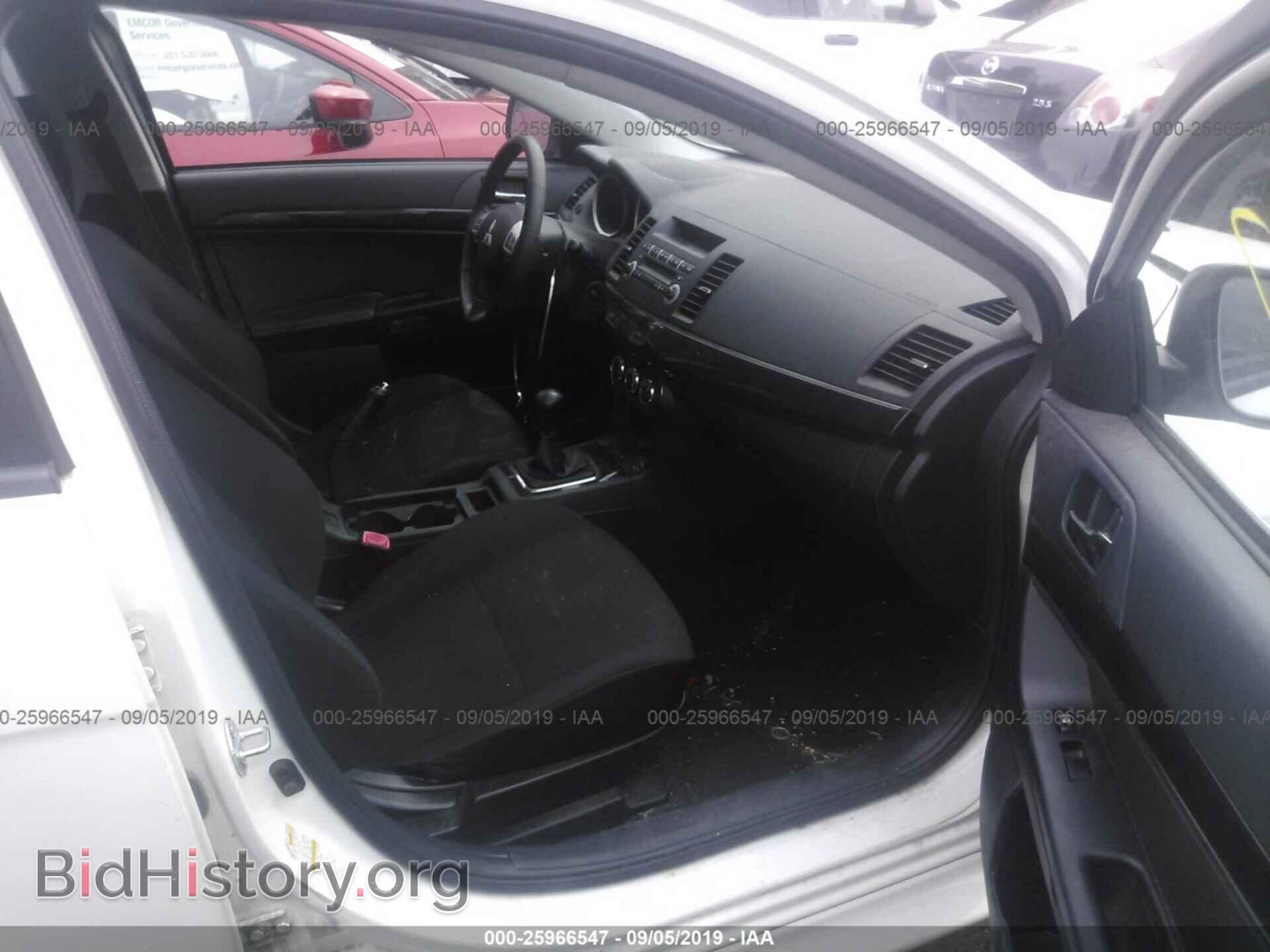 2012 MITSUBISHI LANCER - VIN: JA32U8FW6CU012852 - Фото 5