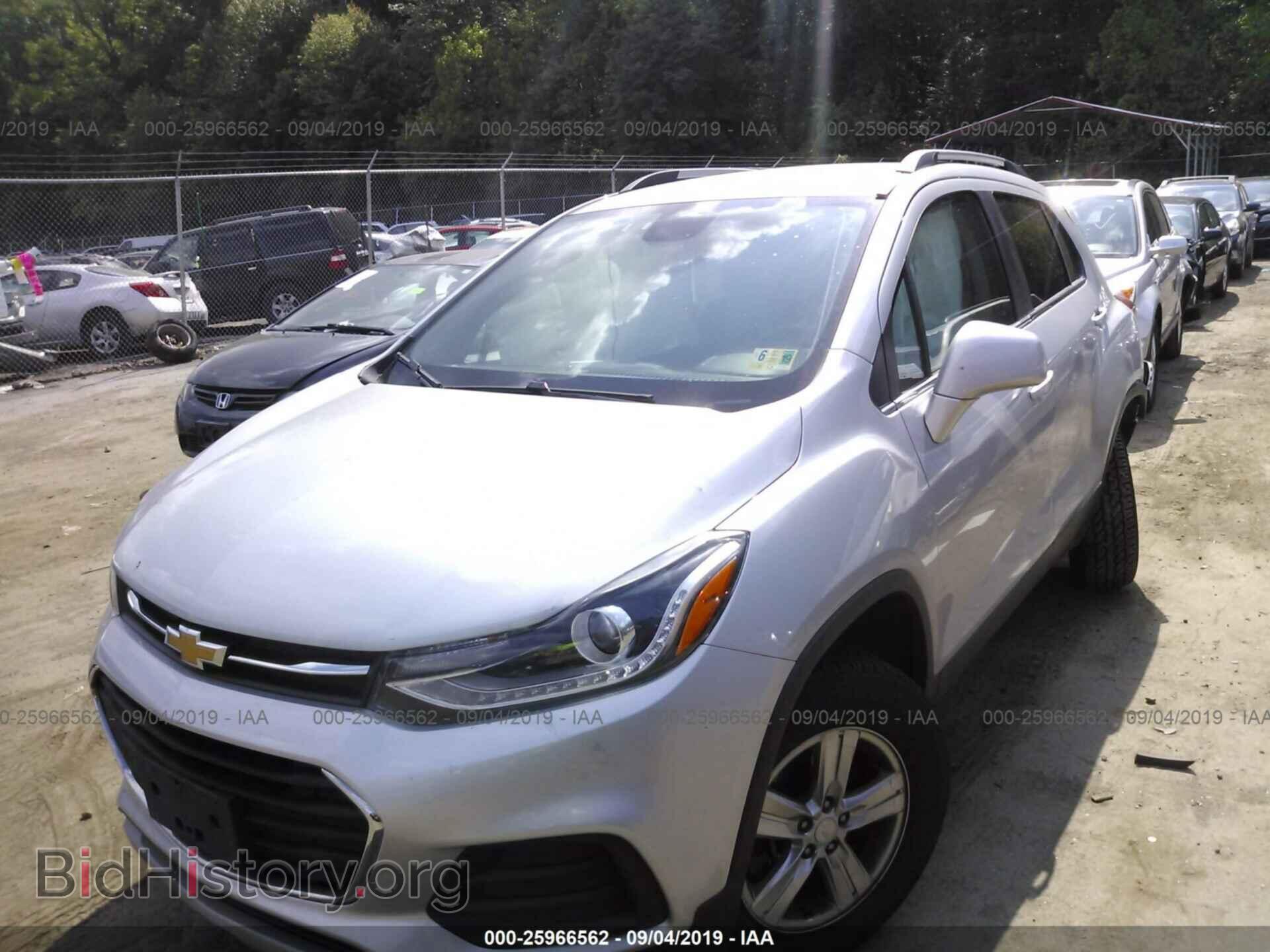 2017 CHEVROLET TRAX - VIN: 3GNCJPSB3HL163605 - Фото 2