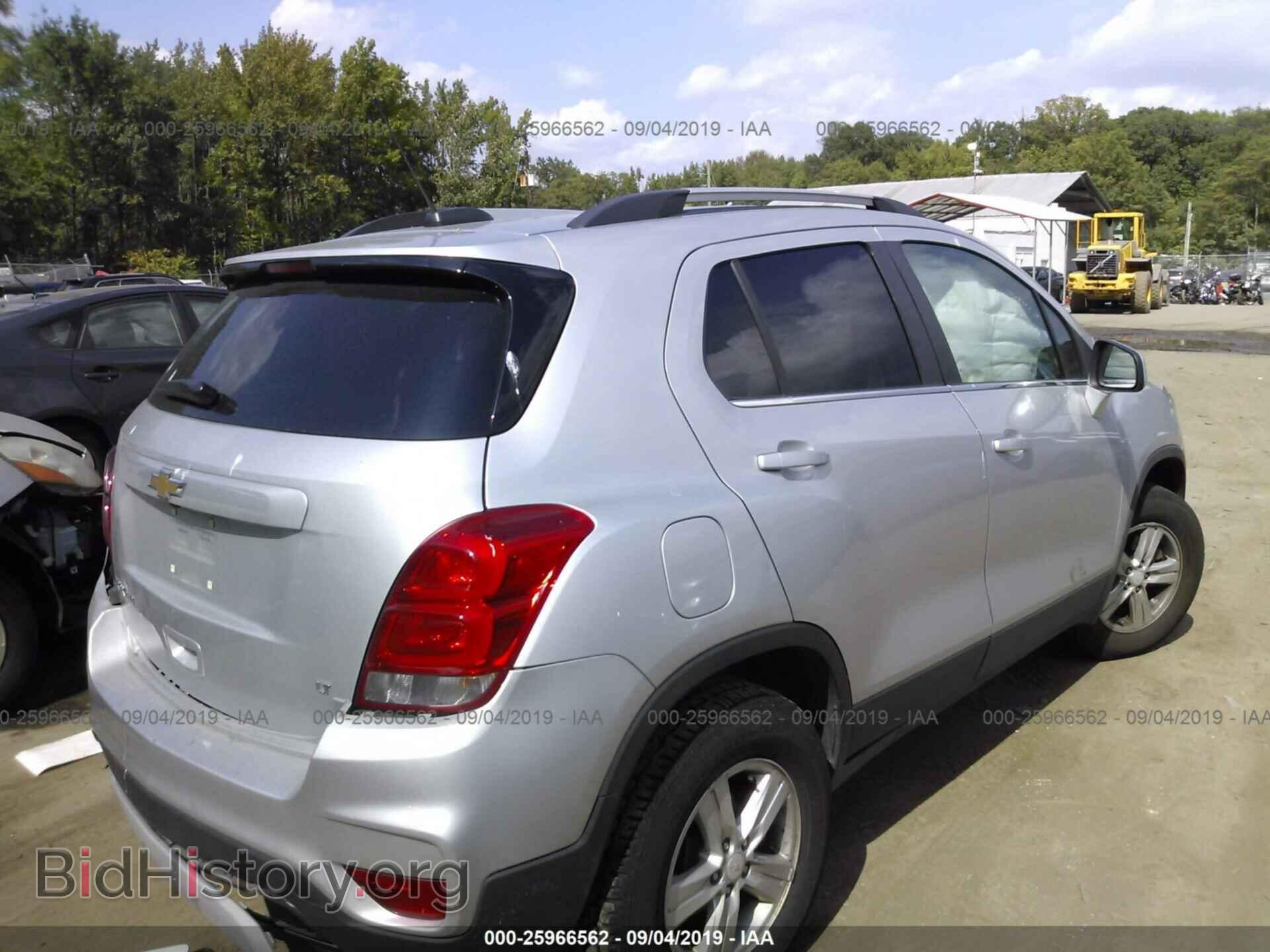 2017 CHEVROLET TRAX - VIN: 3GNCJPSB3HL163605 - Фото 4