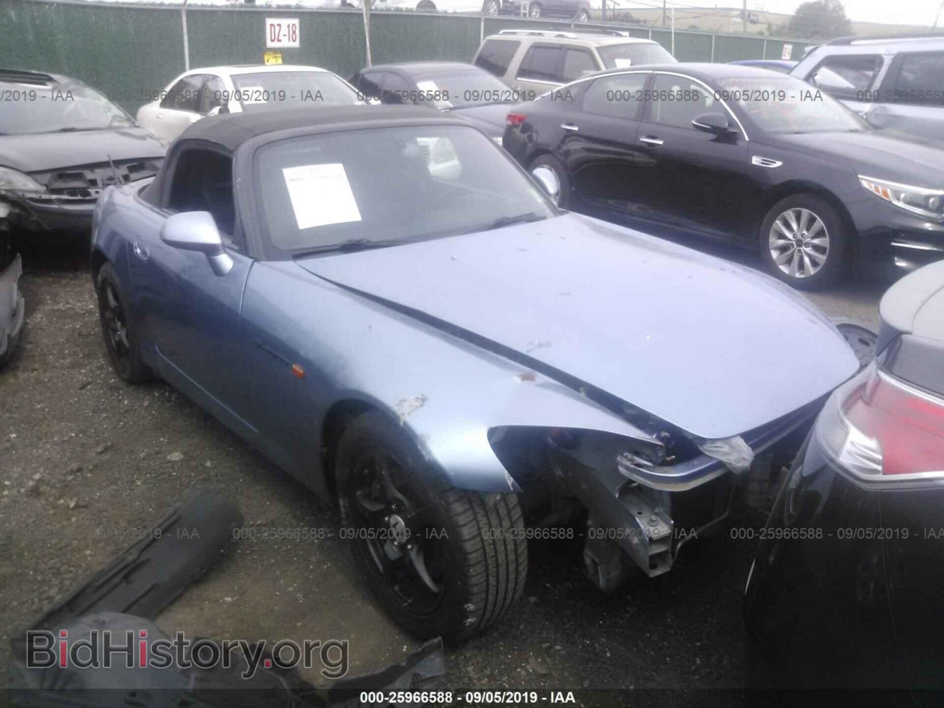 Фотография JHMAP114X3T002282 - HONDA S2000 2003