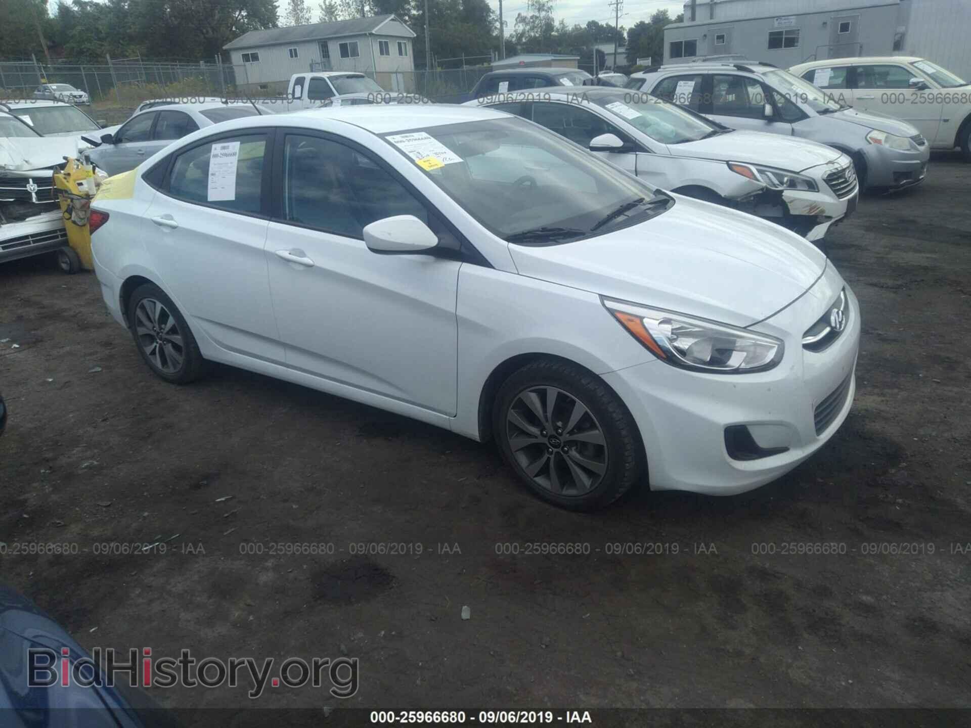 Фотография KMHCT4AE2HU344404 - HYUNDAI ACCENT 2017
