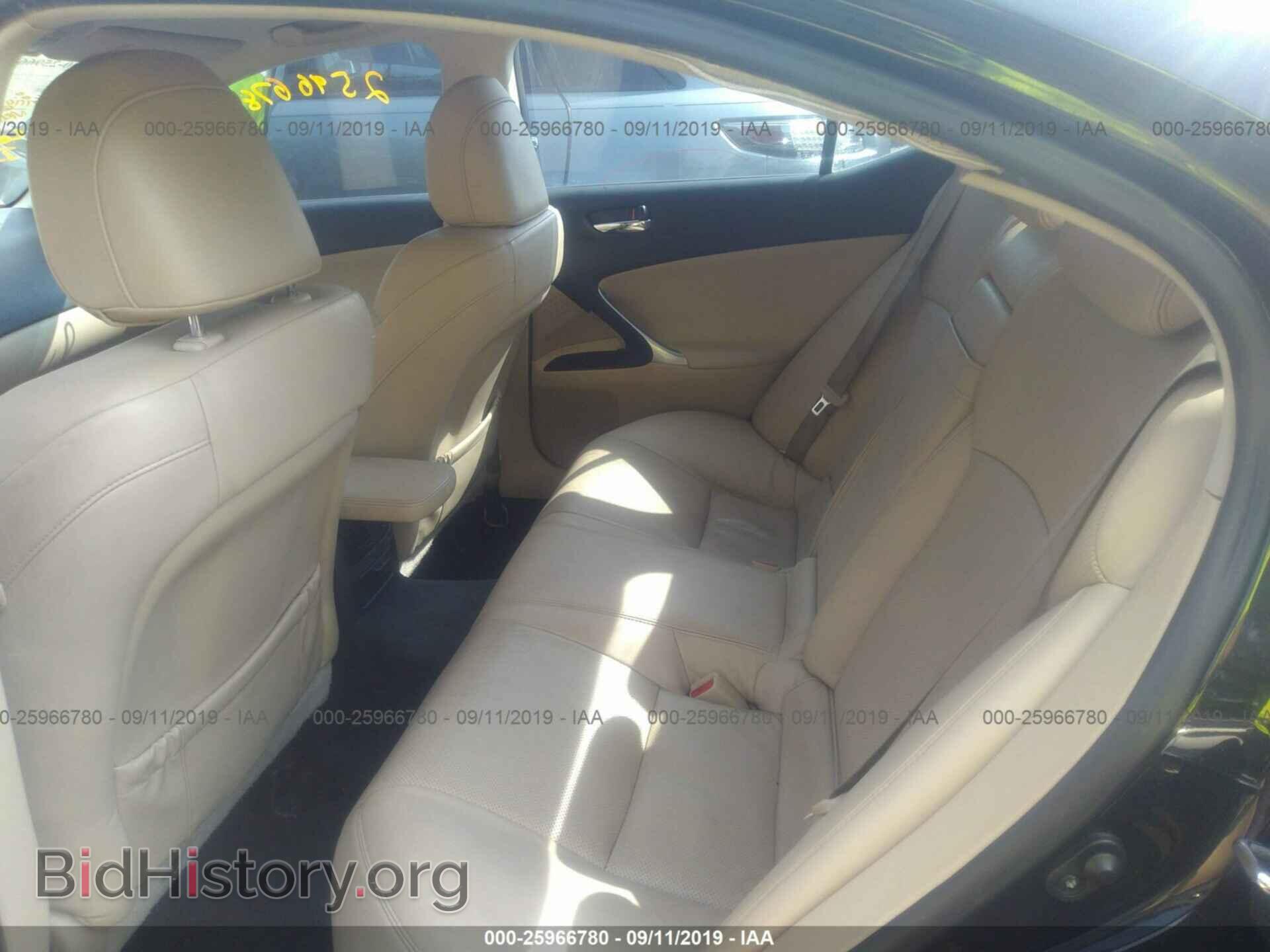 2008 LEXUS IS - VIN: JTHCK262385023670 - Фото 8