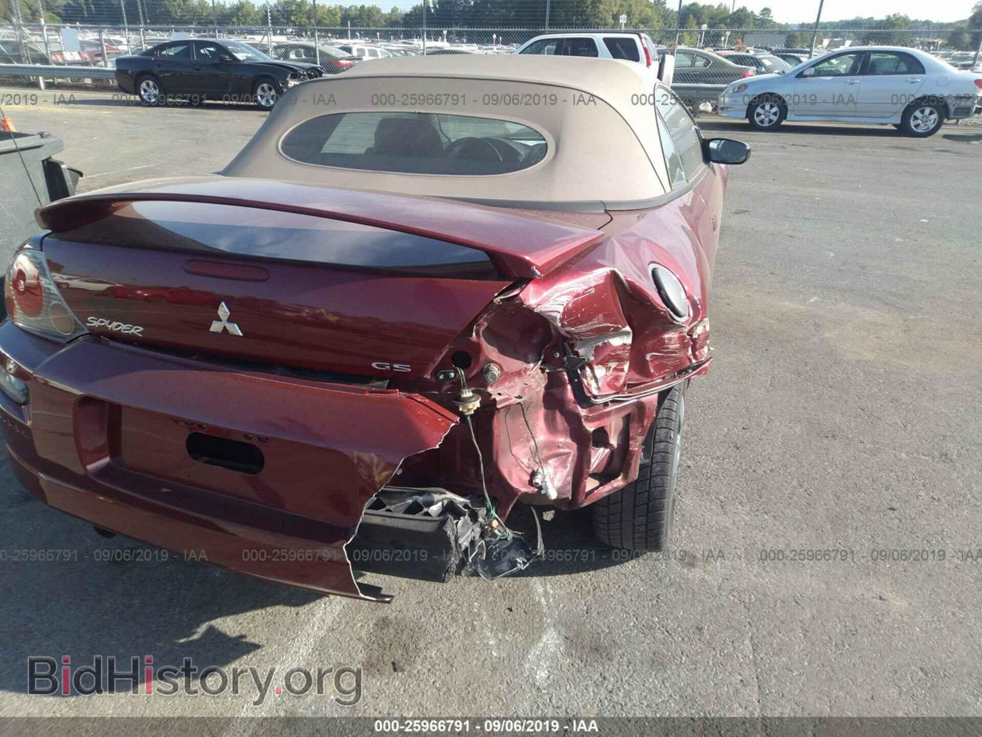 2004 MITSUBISHI ECLIPSE - VIN: 4A3AE45G24E129754 - Фото 6