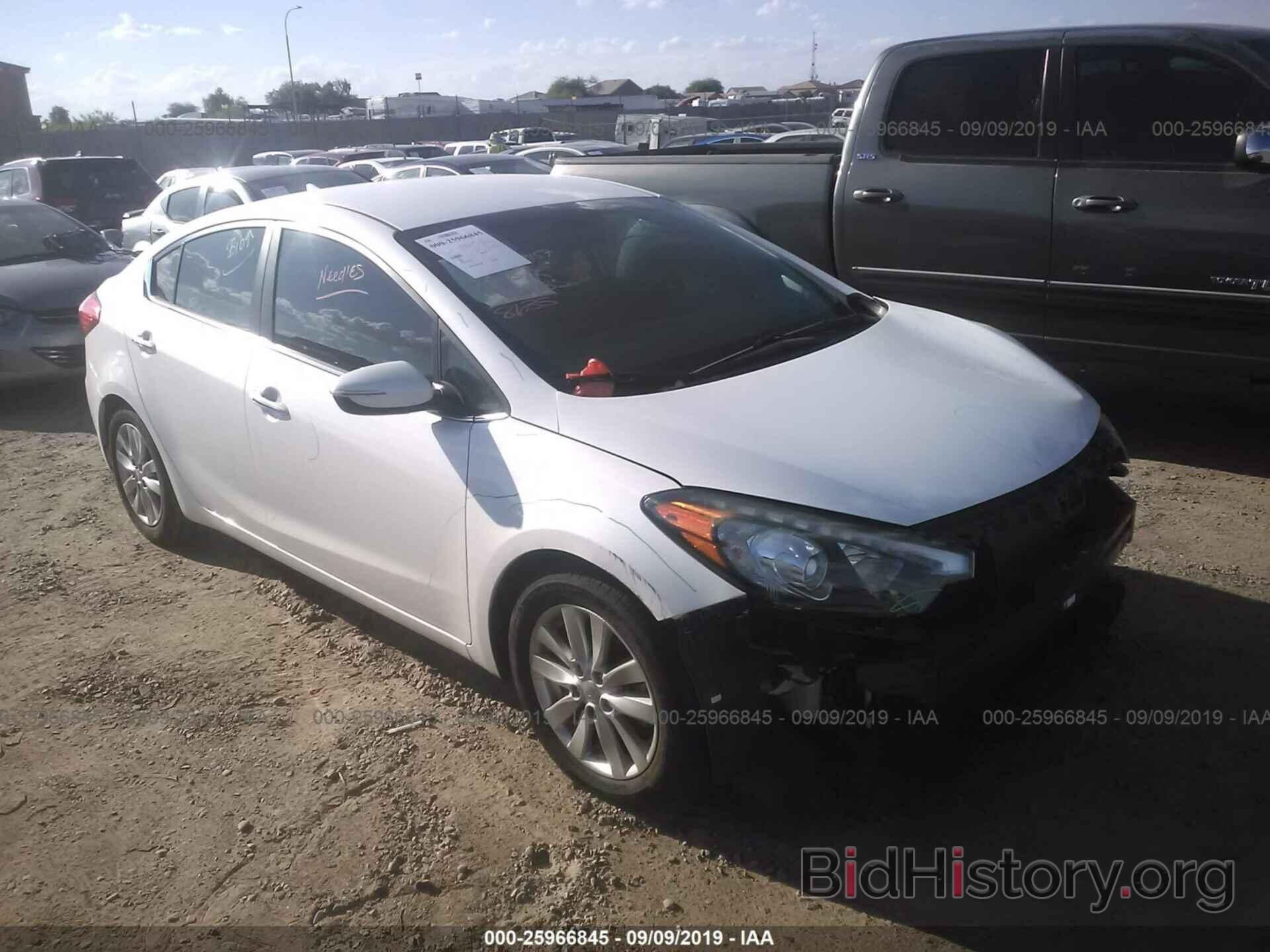 Photo KNAFX4A81F5328635 - KIA FORTE 2015