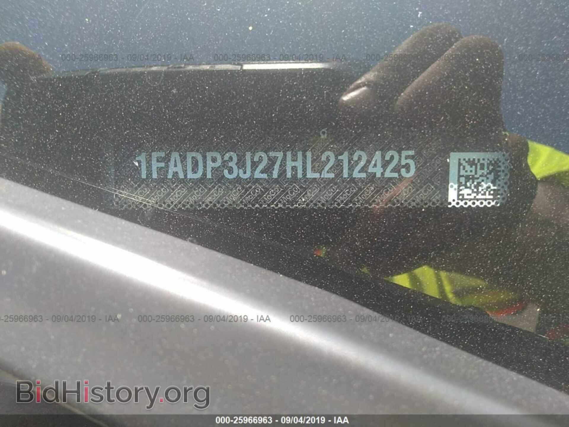 2017 FORD FOCUS - VIN: 1FADP3J27HL212425 - Фото 9