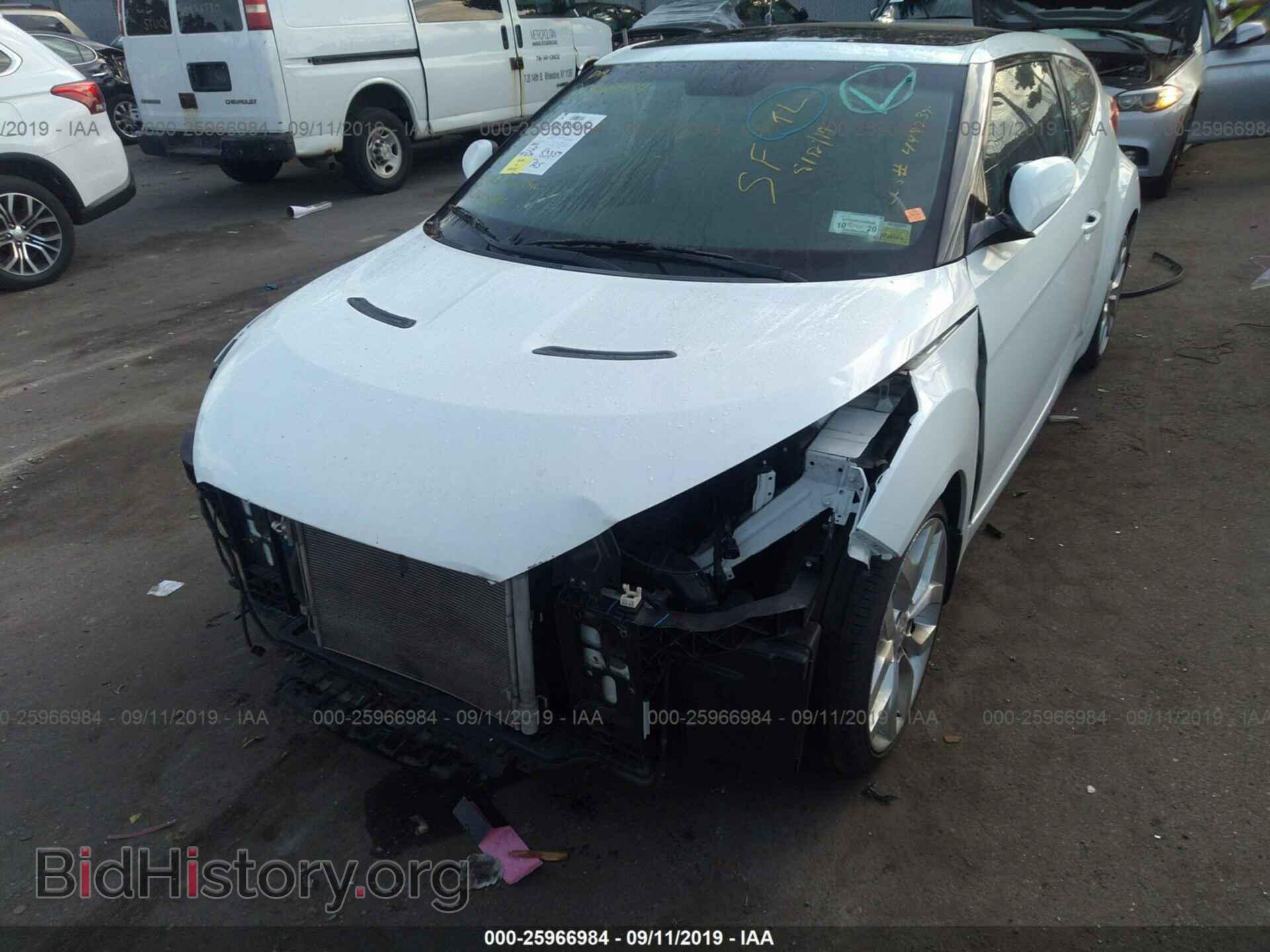 2012 HYUNDAI VELOSTER - VIN: KMHTC6AD9CU045696 - Фото 6