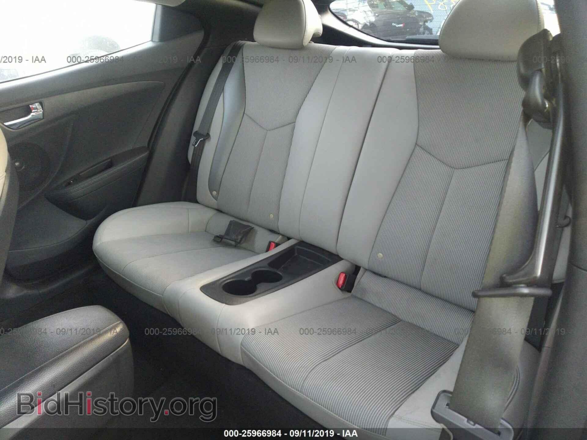2012 HYUNDAI VELOSTER - VIN: KMHTC6AD9CU045696 - Фото 8