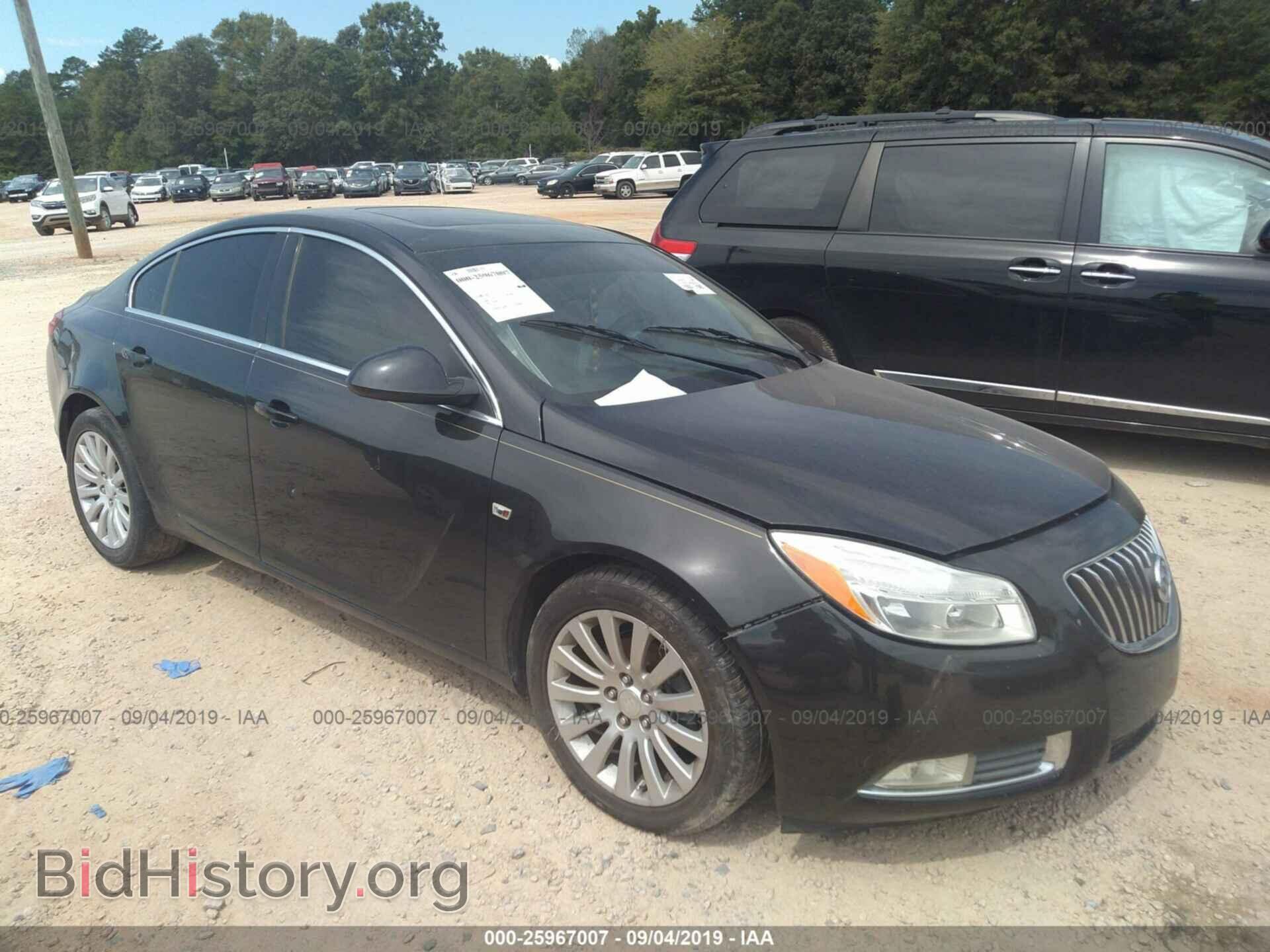 Фотография W04GS5EC3B1010943 - BUICK REGAL 2011