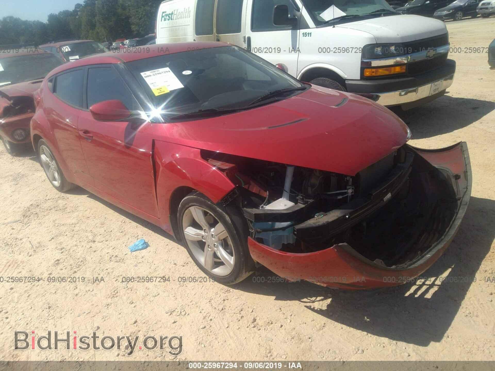 Фотография KMHTC6AD3EU215540 - HYUNDAI VELOSTER 2014