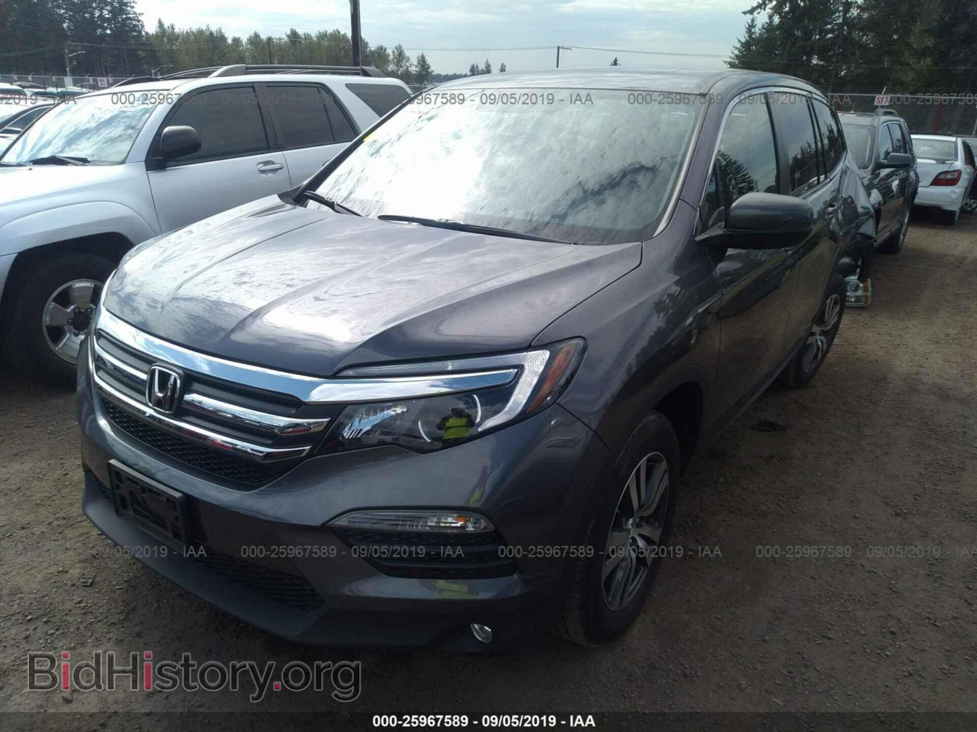2017 HONDA PILOT - VIN: 5FNYF6H50HB046901 - Фото 2