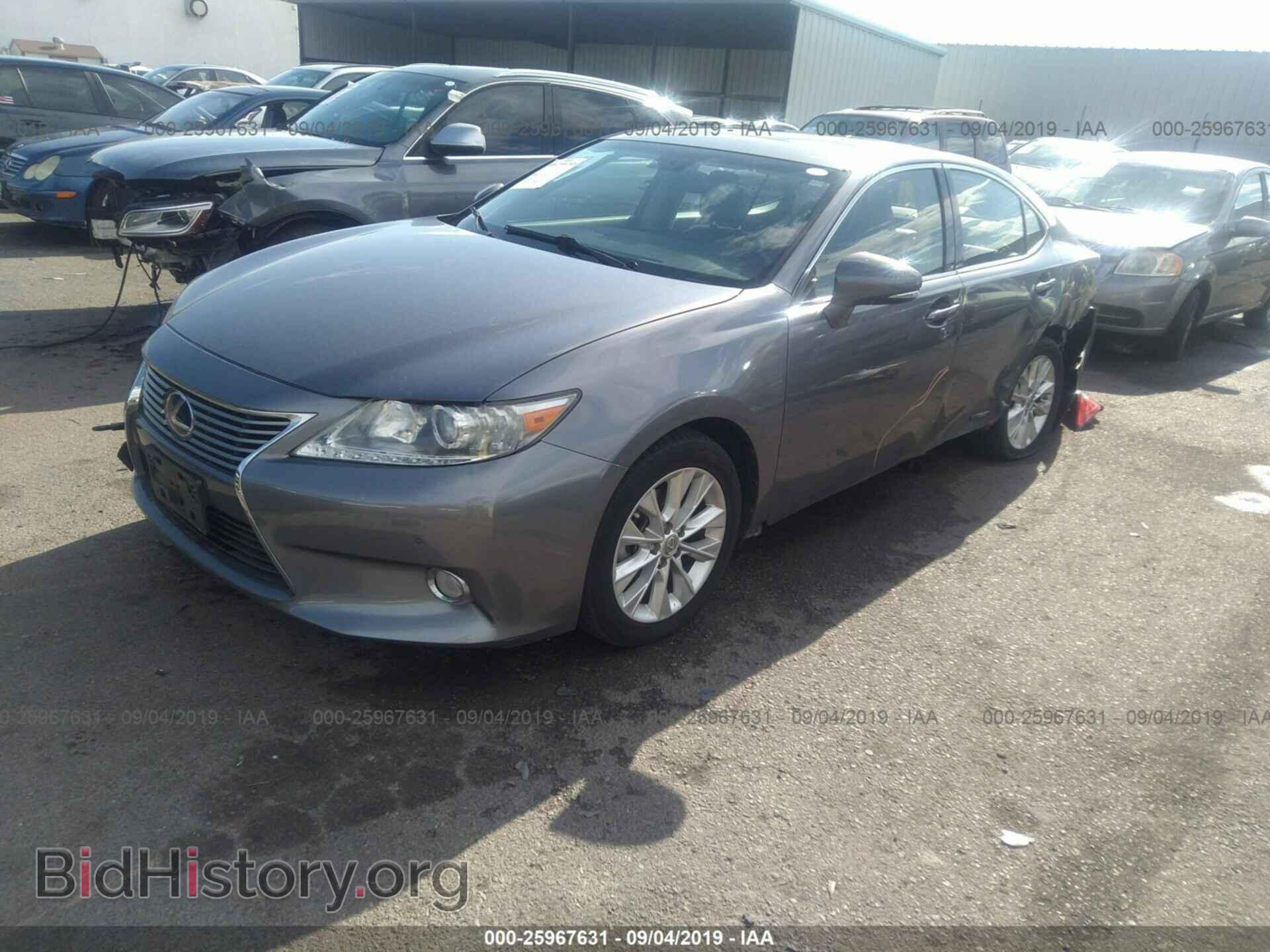 2013 LEXUS ES - VIN: JTHBW1GG4D2028067 - Фото 2