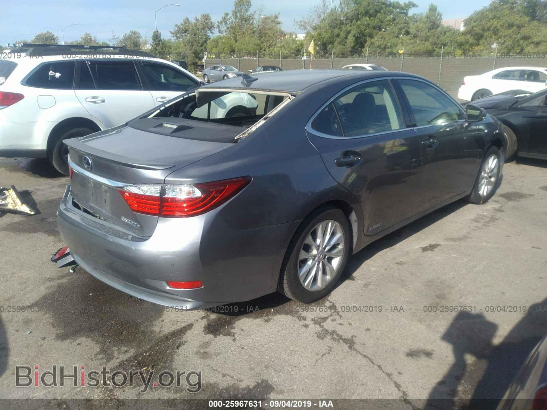 2013 LEXUS ES - VIN: JTHBW1GG4D2028067 - Фото 4