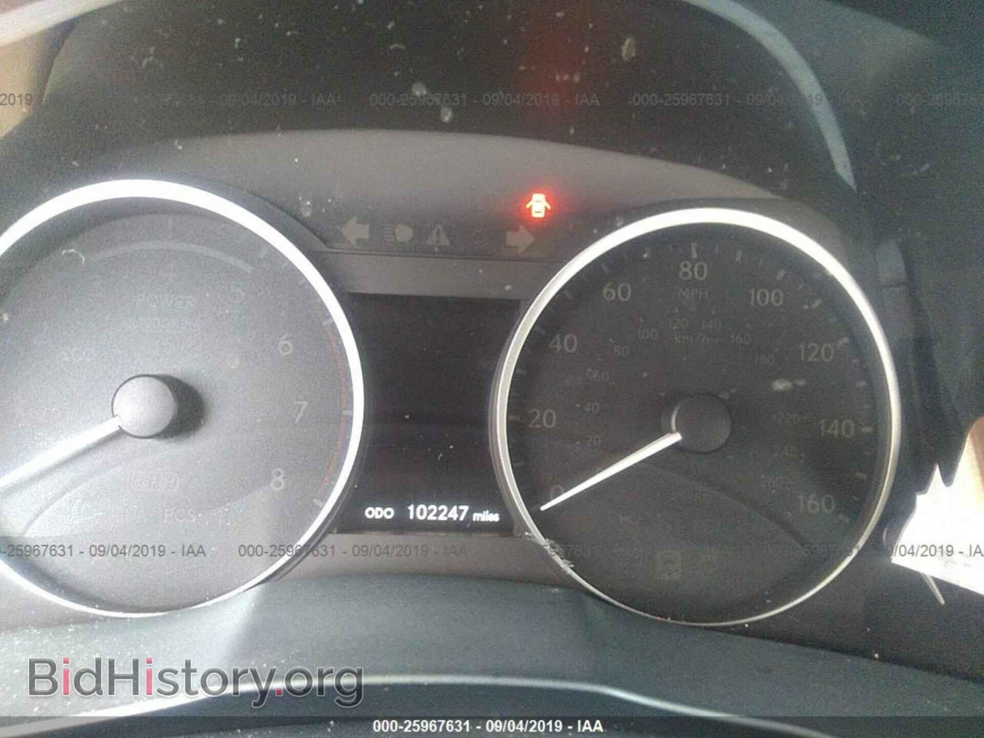 2013 LEXUS ES - VIN: JTHBW1GG4D2028067 - Фото 7