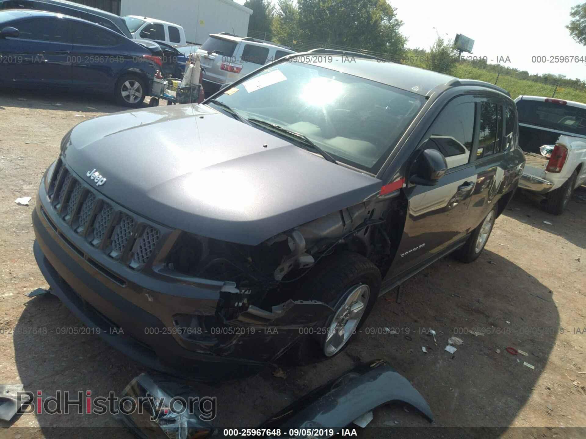 2017 JEEP COMPASS - VIN: 1C4NJCEB7HD182511 - Фото 2