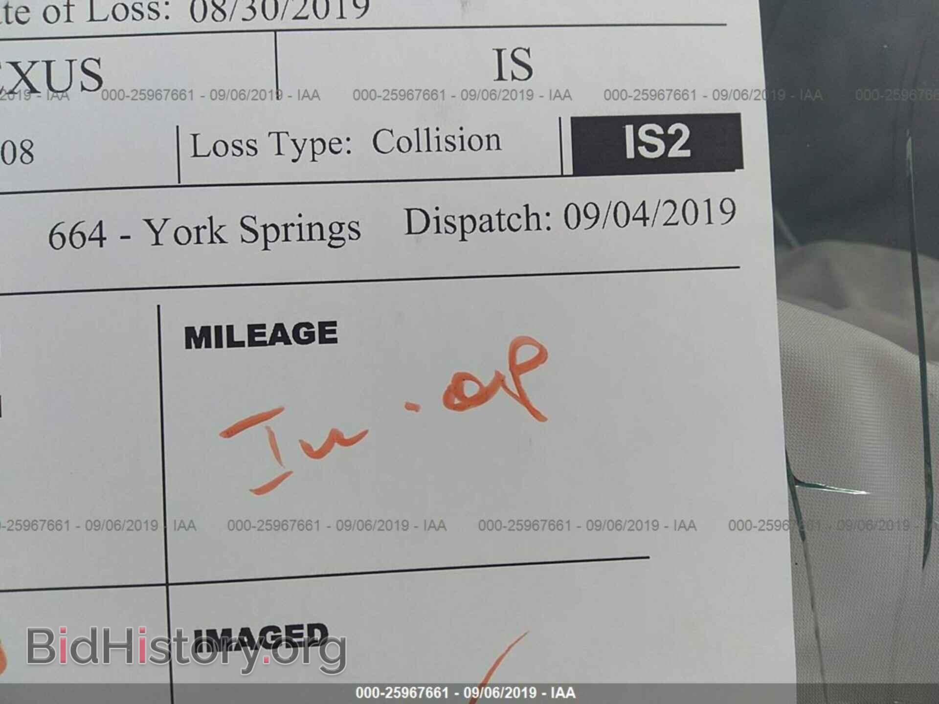 2006 LEXUS IS - VIN: JTHCK262965001508 - Photo 7