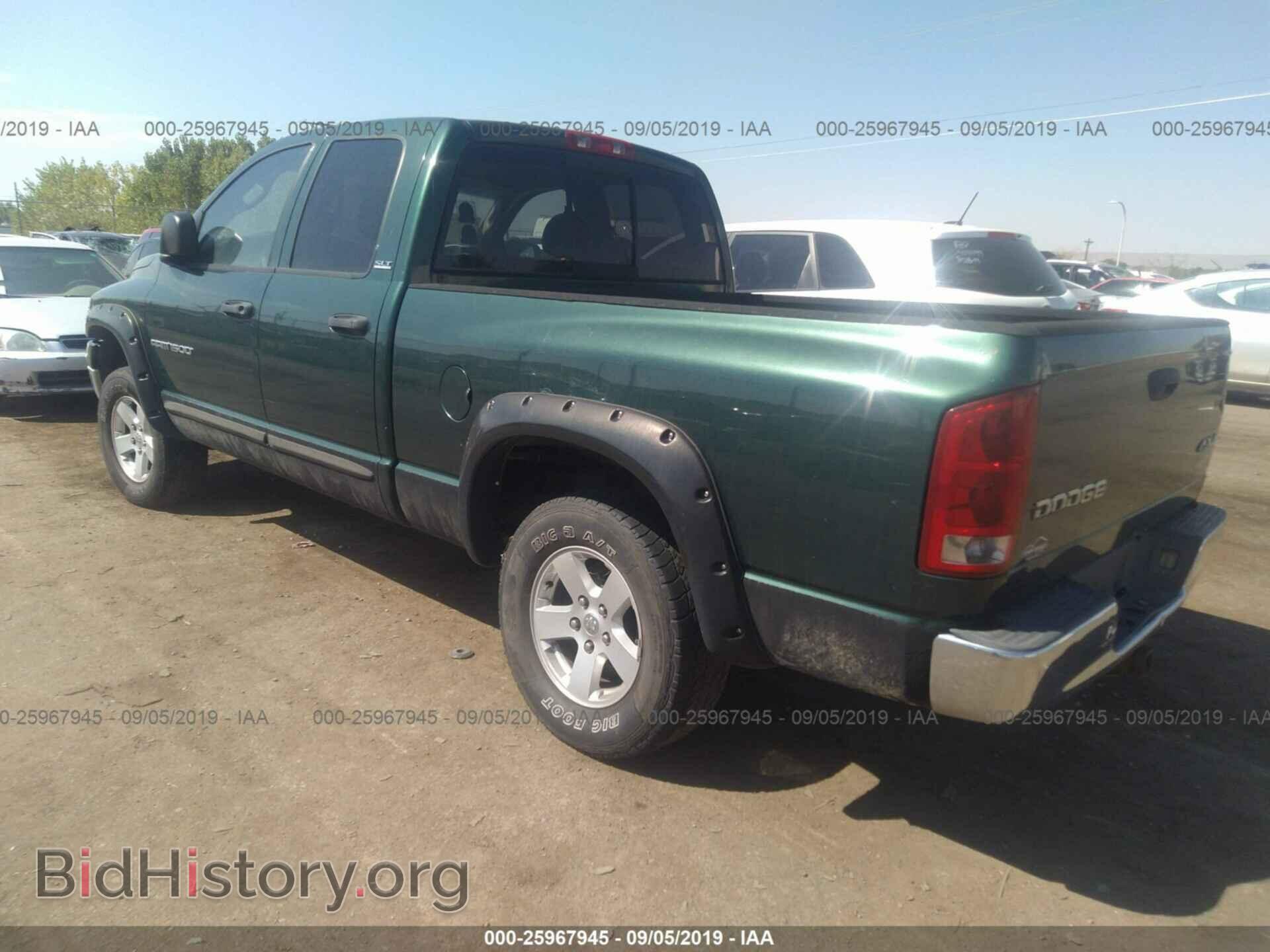 2002 DODGE RAM 1500 - VIN: 3D7HU18NX2G139781 - Фото 3