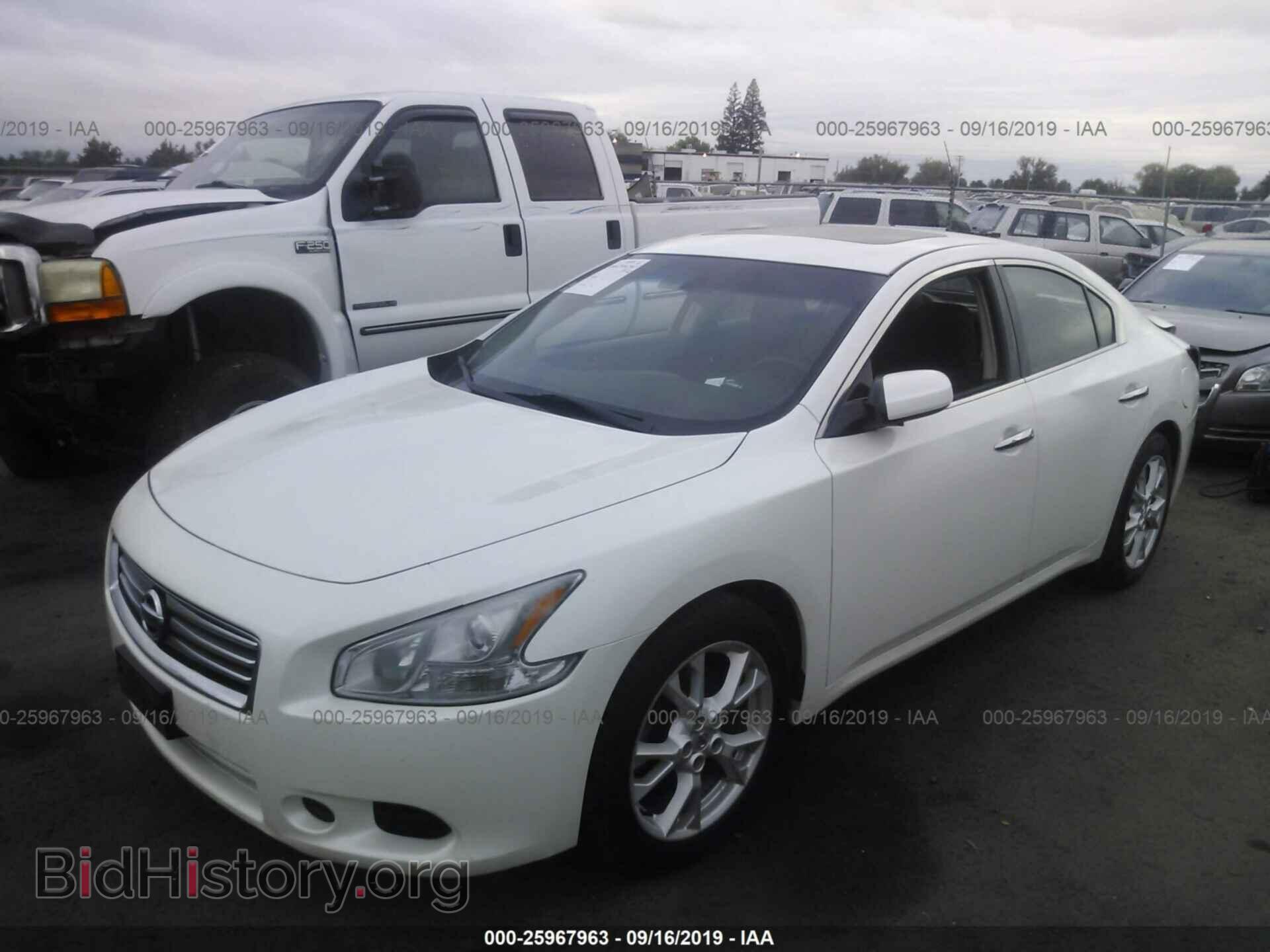 2014 NISSAN MAXIMA - VIN: 1N4AA5AP3EC482209 - Photo 2