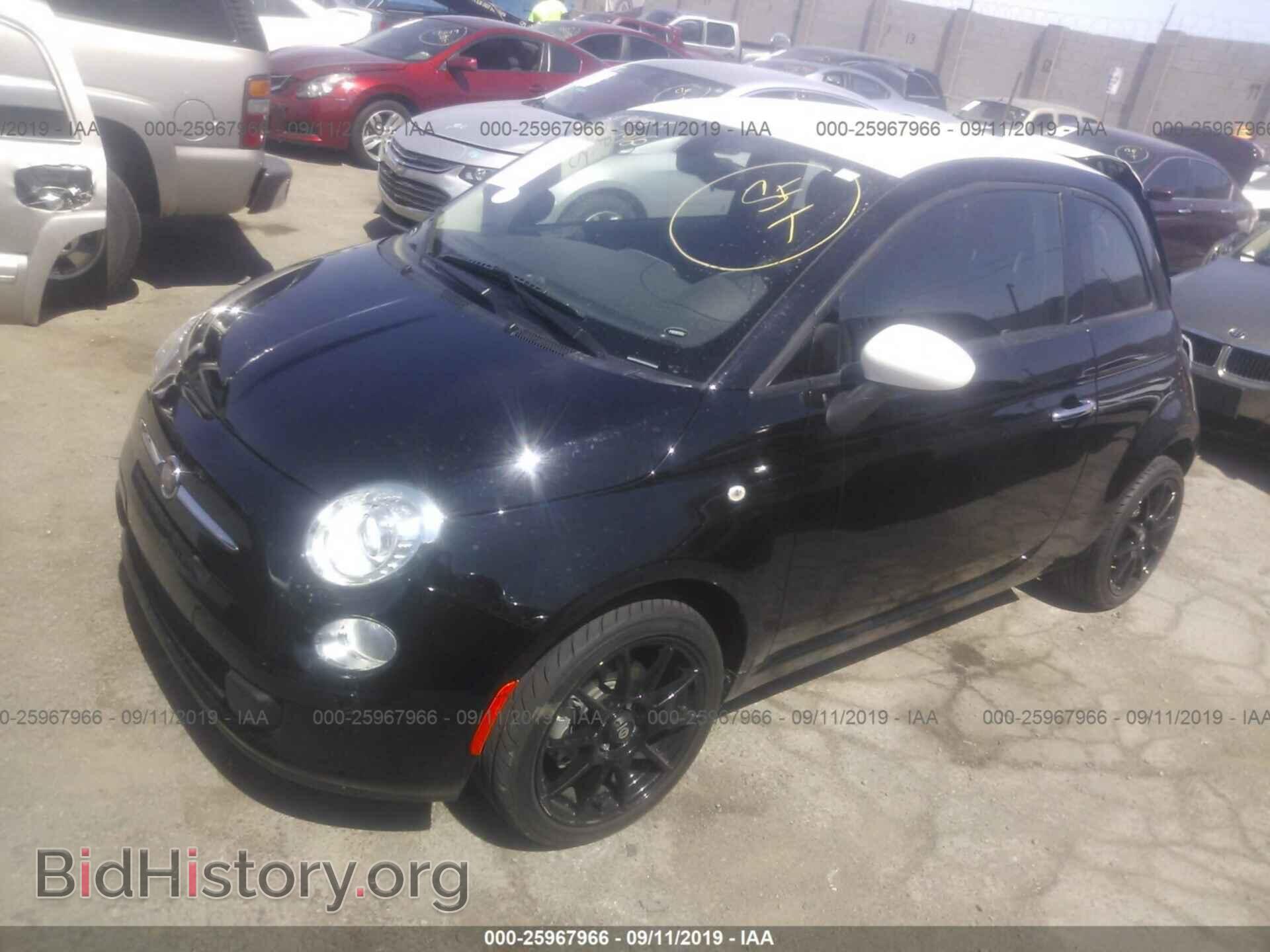 2017 FIAT 500 - VIN: 3C3CFFKR7HT571045 - Photo 2