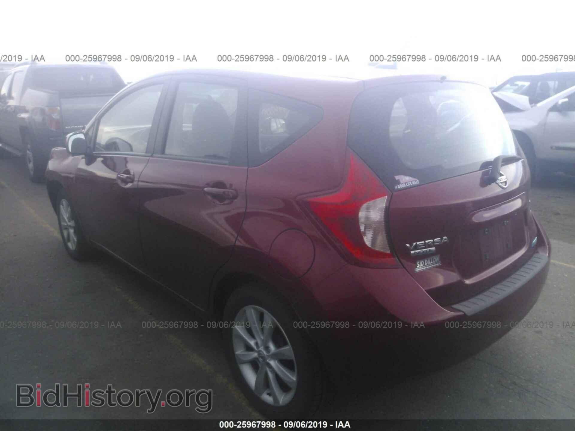 2014 NISSAN VERSA NOTE - VIN: 3N1CE2CPXEL430697 - Фото 3