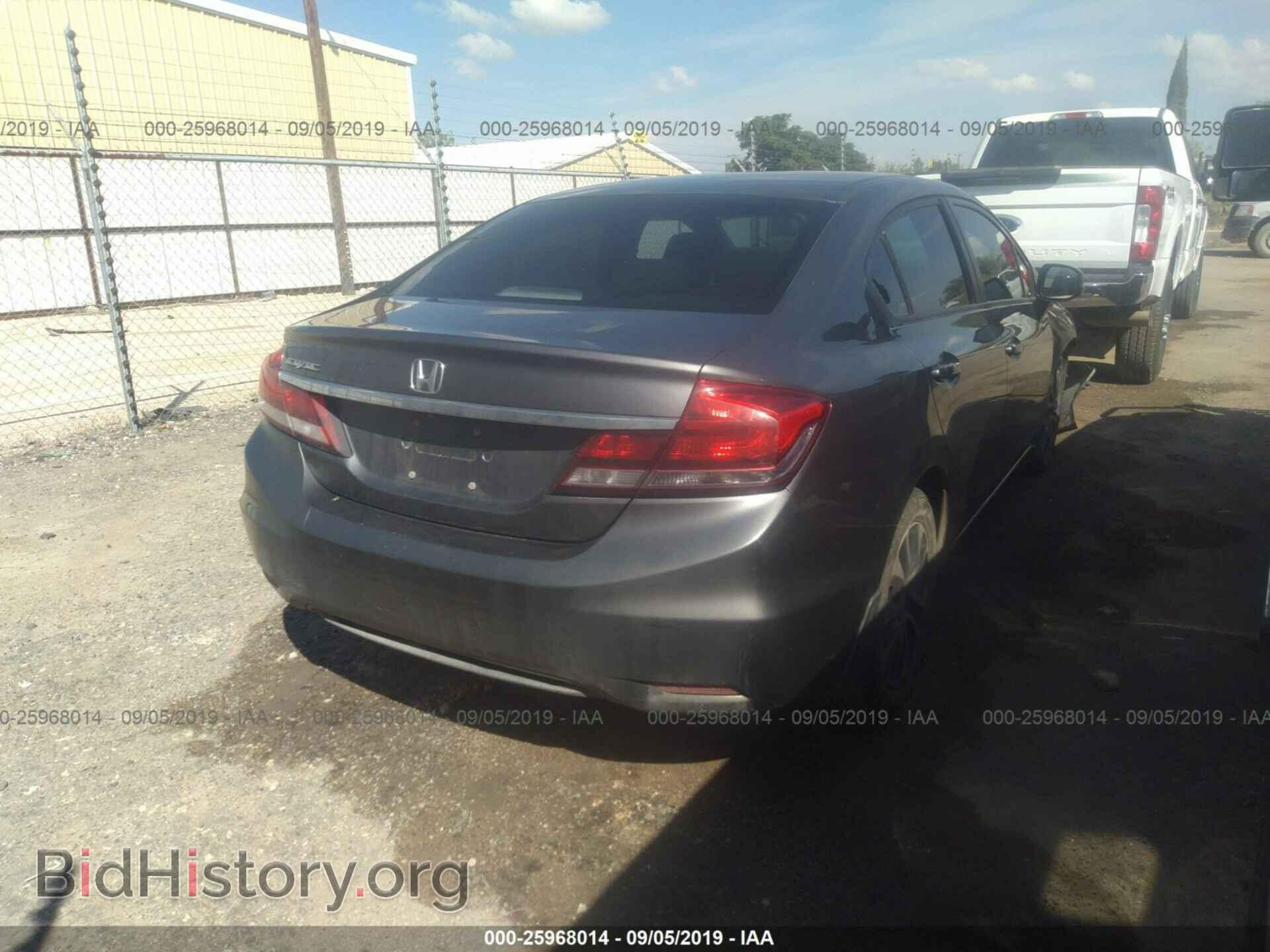 2013 HONDA CIVIC - VIN: 19XFB2F8XDE074780 - Фото 4