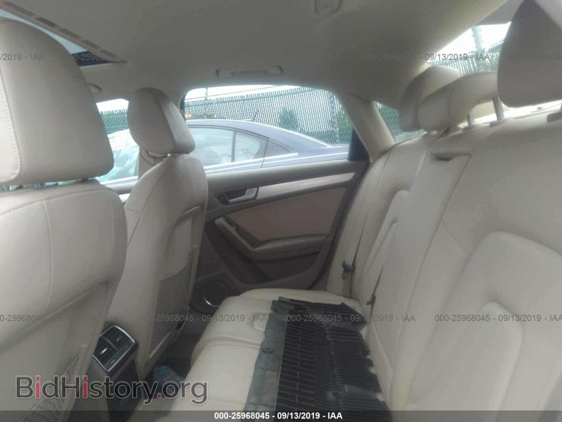 2012 AUDI A4 - VIN: WAUFFAFL4CA045213 - Photo 8