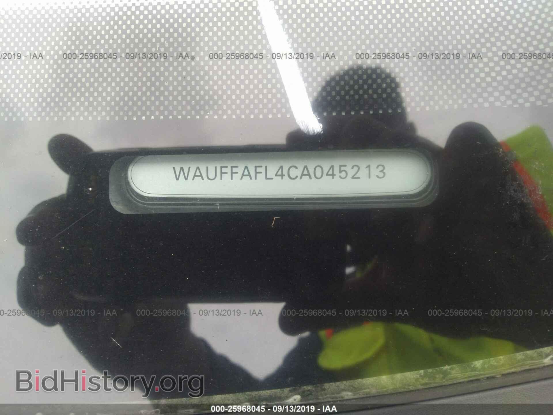 2012 AUDI A4 - VIN: WAUFFAFL4CA045213 - Photo 9