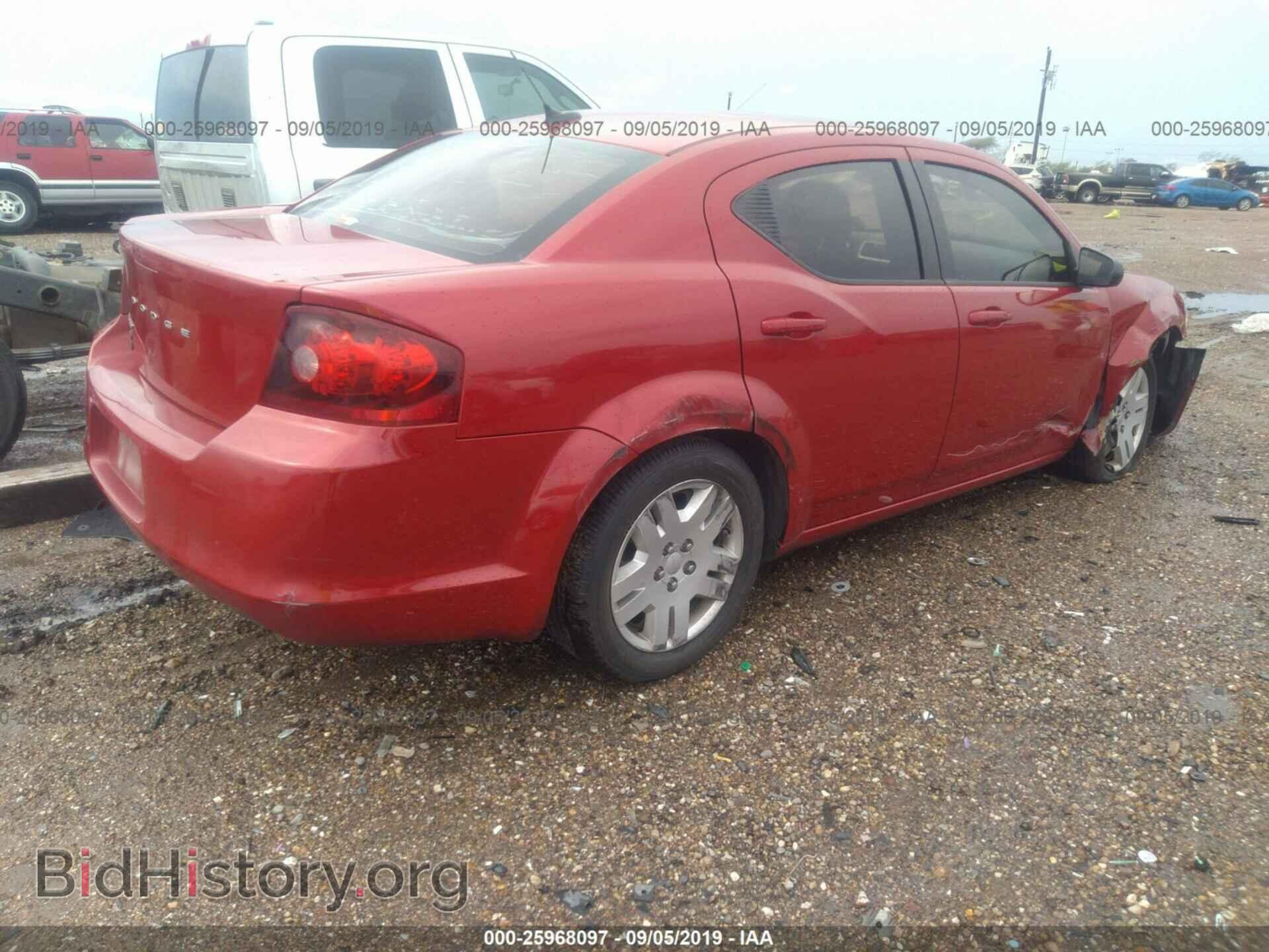 2013 DODGE AVENGER - VIN: 1C3CDZAB4DN617548 - Фото 4