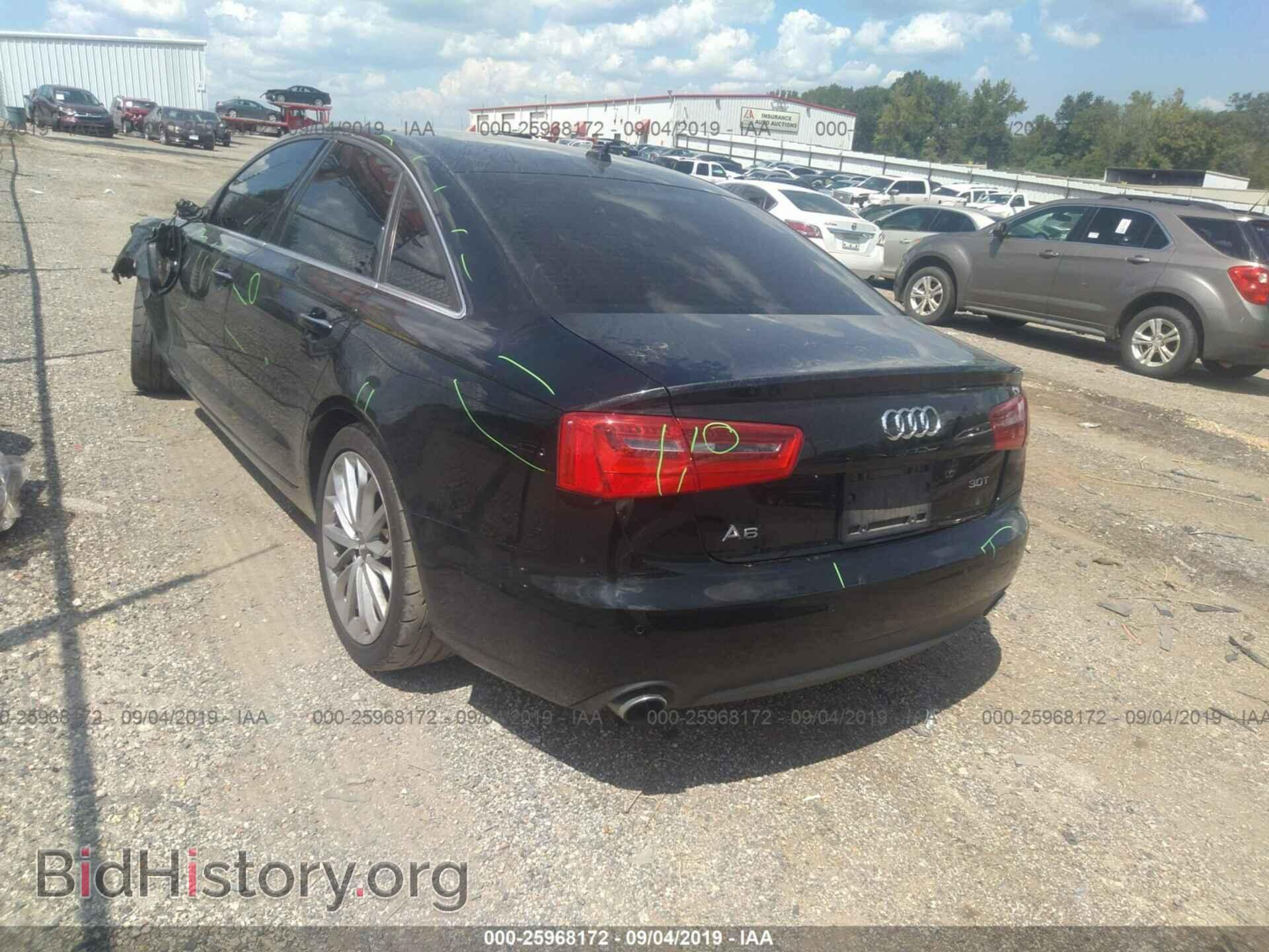 2013 AUDI A6 - VIN: WAUDFAFC3DN026363 - Фото 3