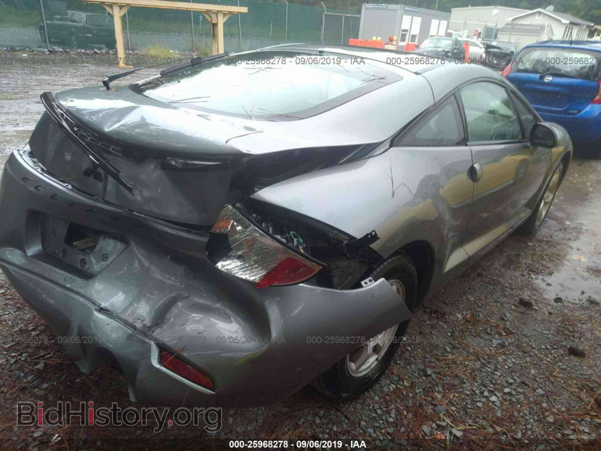 2007 MITSUBISHI ECLIPSE - VIN: 4A3AK24F37E002151 - Фото 4