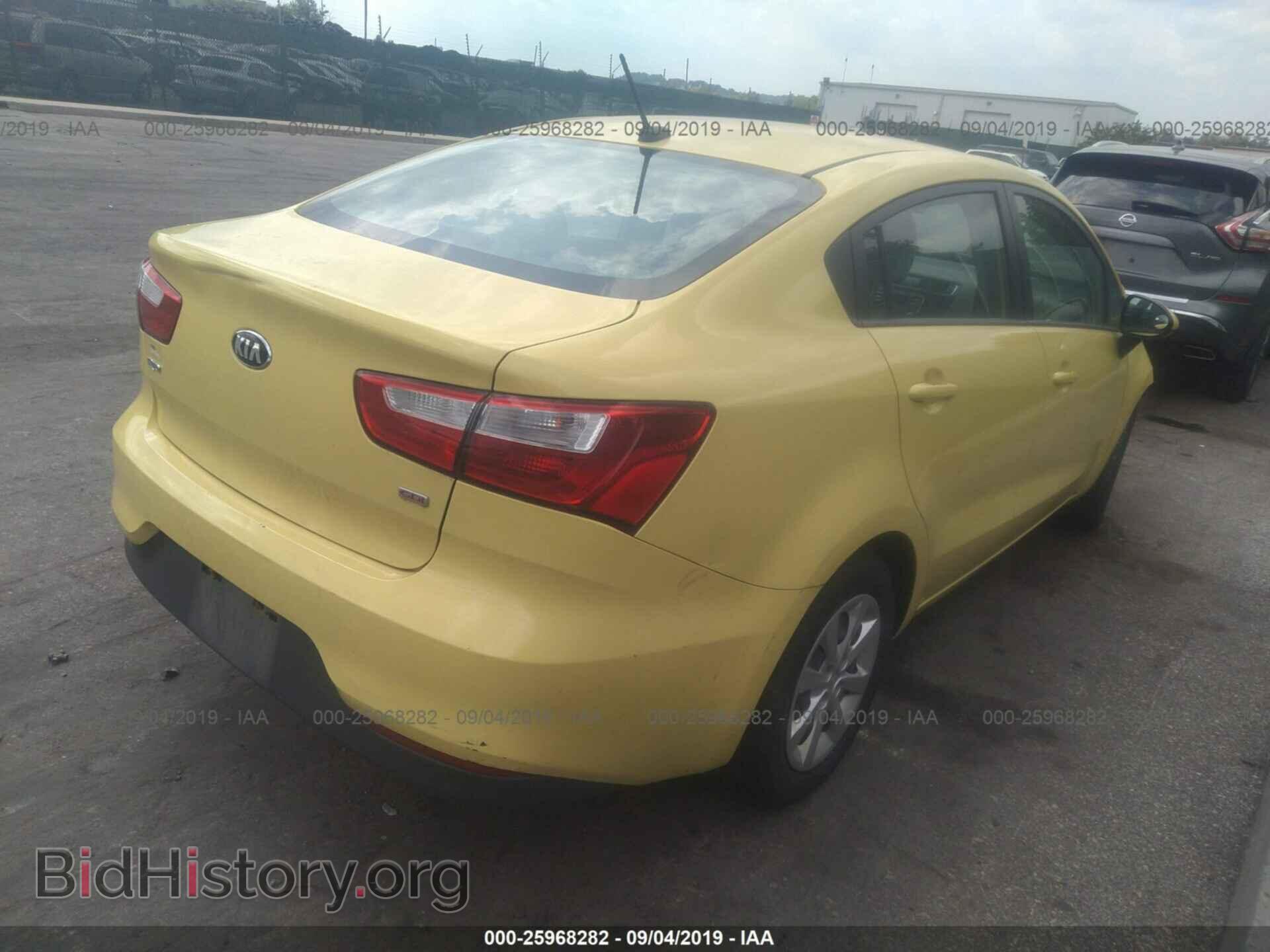 2016 KIA RIO - VIN: KNADM4A37G6558213 - Фото 4