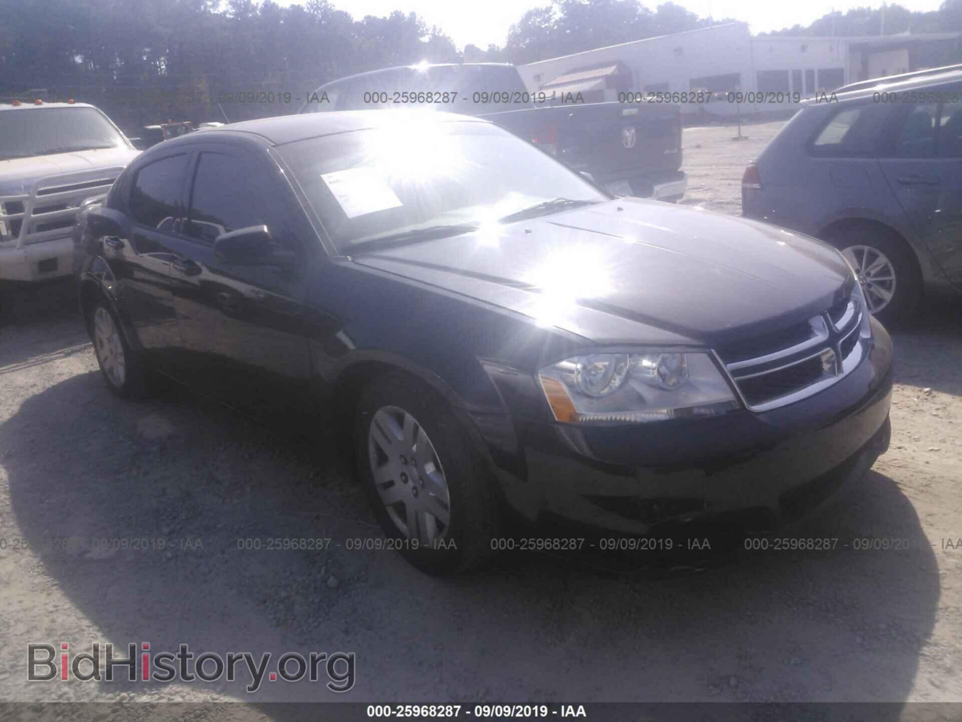 Photo 1C3CDZAB1DN514569 - DODGE AVENGER 2013