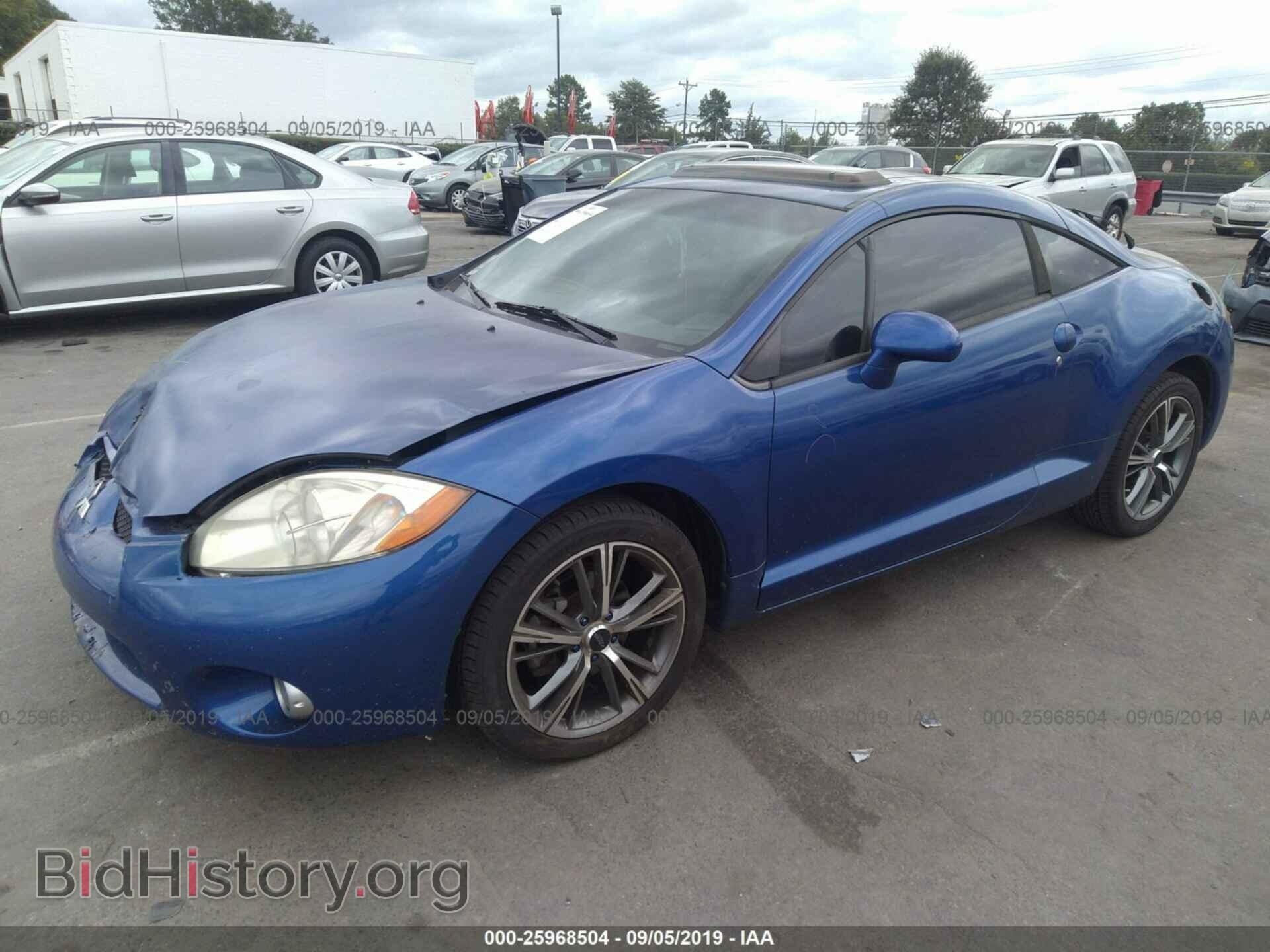 2006 MITSUBISHI ECLIPSE - VIN: 4A3AK34T86E023782 - Фото 2