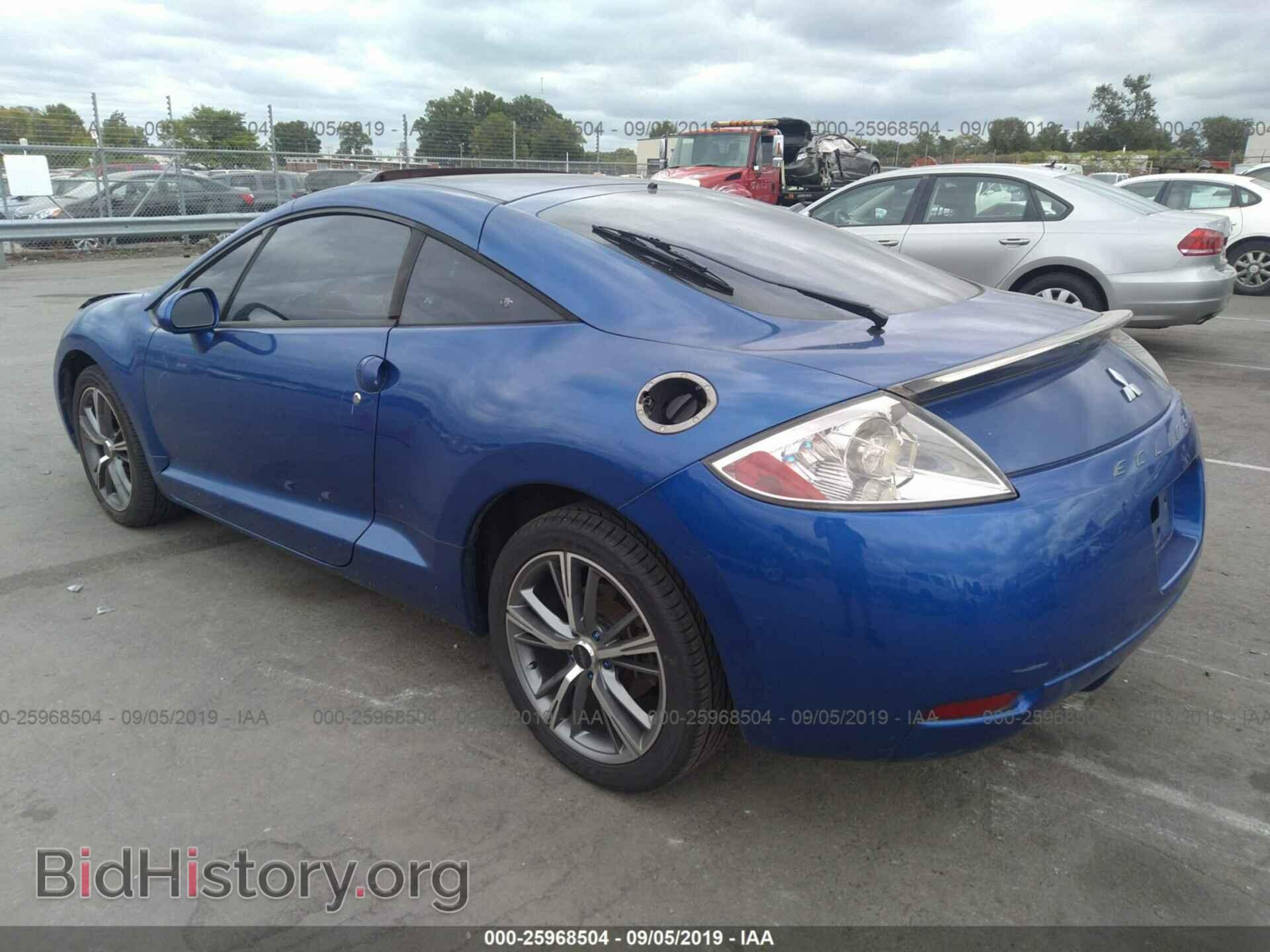 2006 MITSUBISHI ECLIPSE - VIN: 4A3AK34T86E023782 - Фото 3