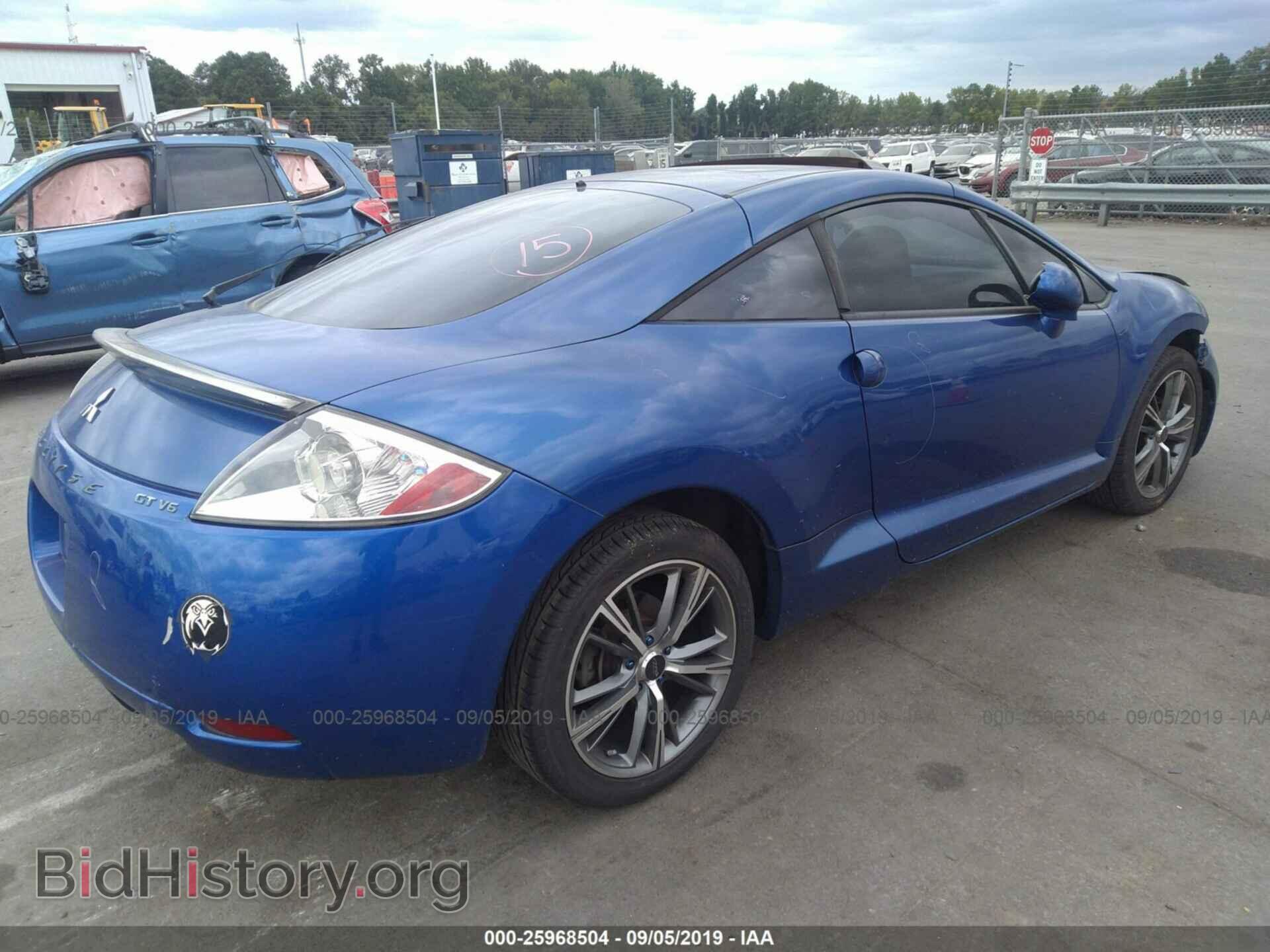 2006 MITSUBISHI ECLIPSE - VIN: 4A3AK34T86E023782 - Фото 4