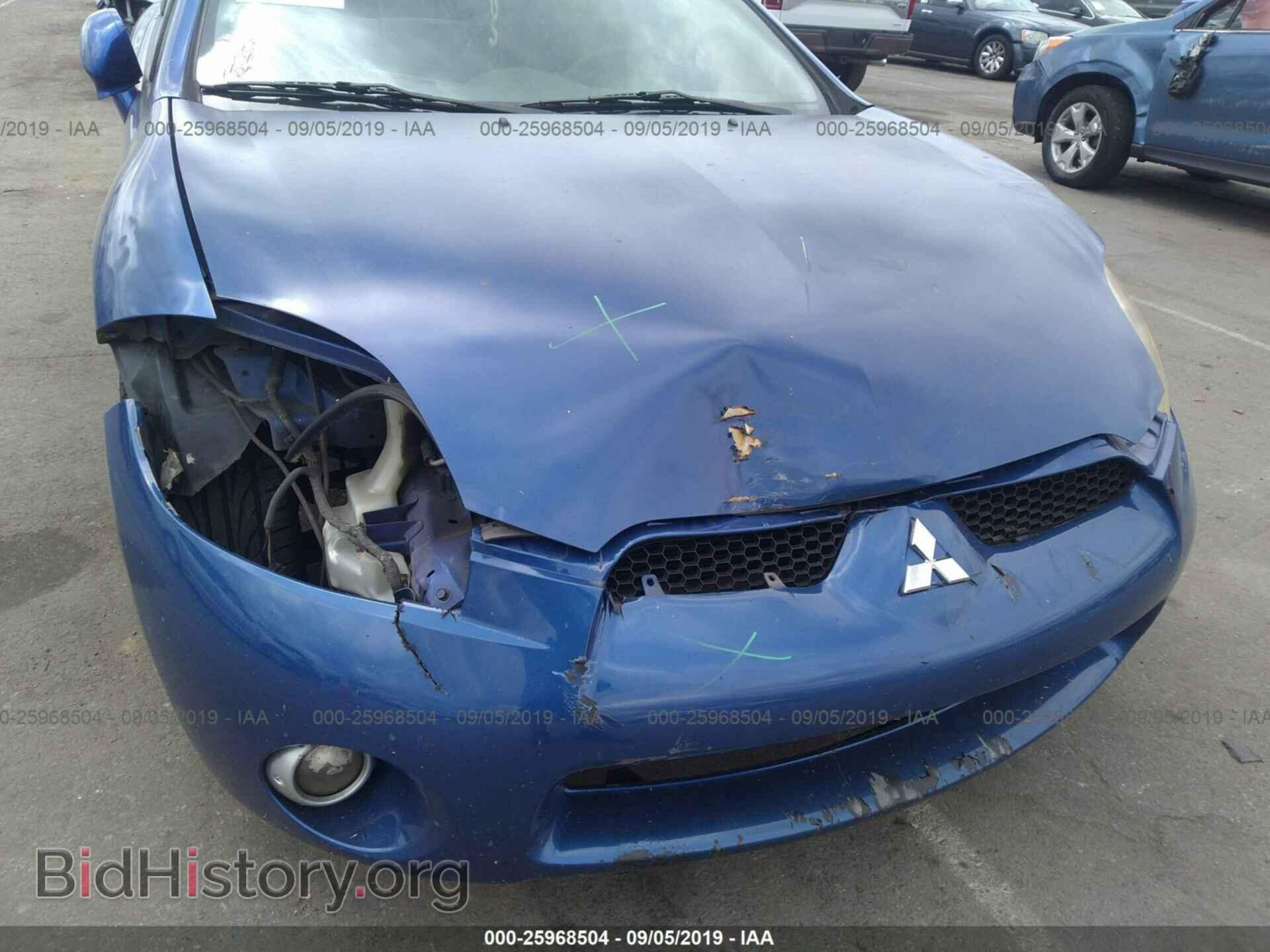 2006 MITSUBISHI ECLIPSE - VIN: 4A3AK34T86E023782 - Фото 6