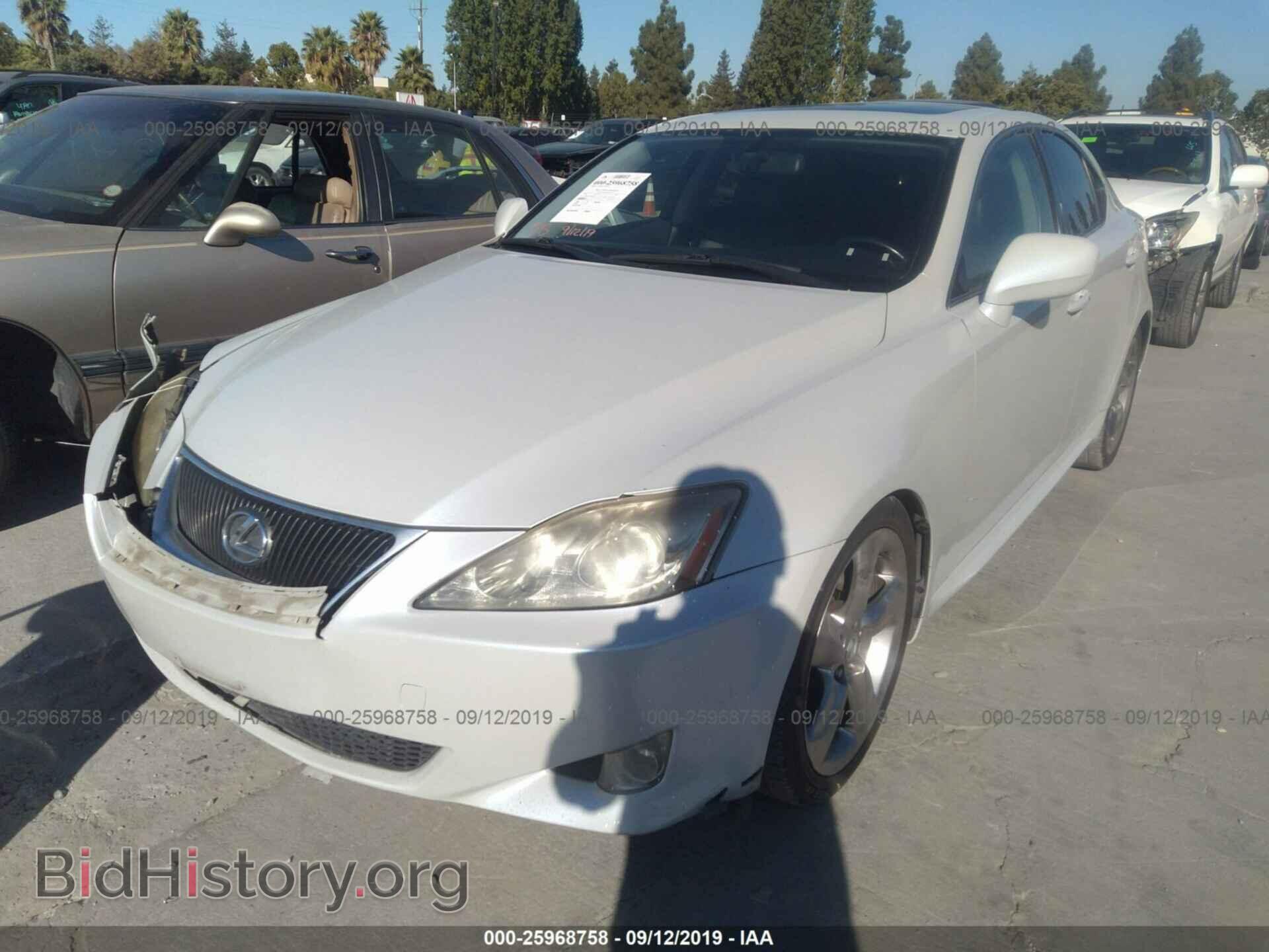 2008 LEXUS IS - VIN: JTHBK262785070387 - Фото 2
