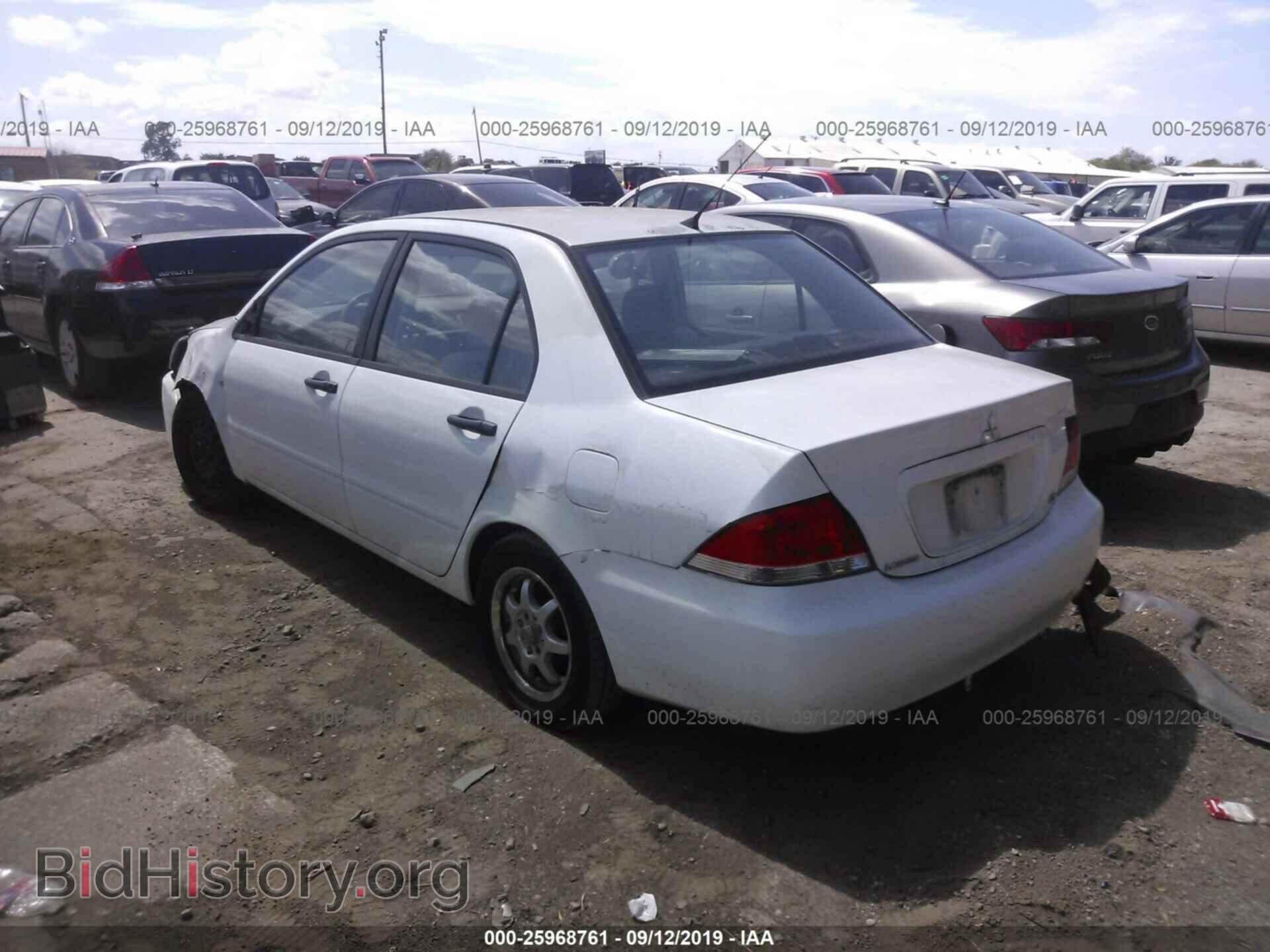 2006 MITSUBISHI LANCER - VIN: JA3AJ26E46U058077 - Фото 3