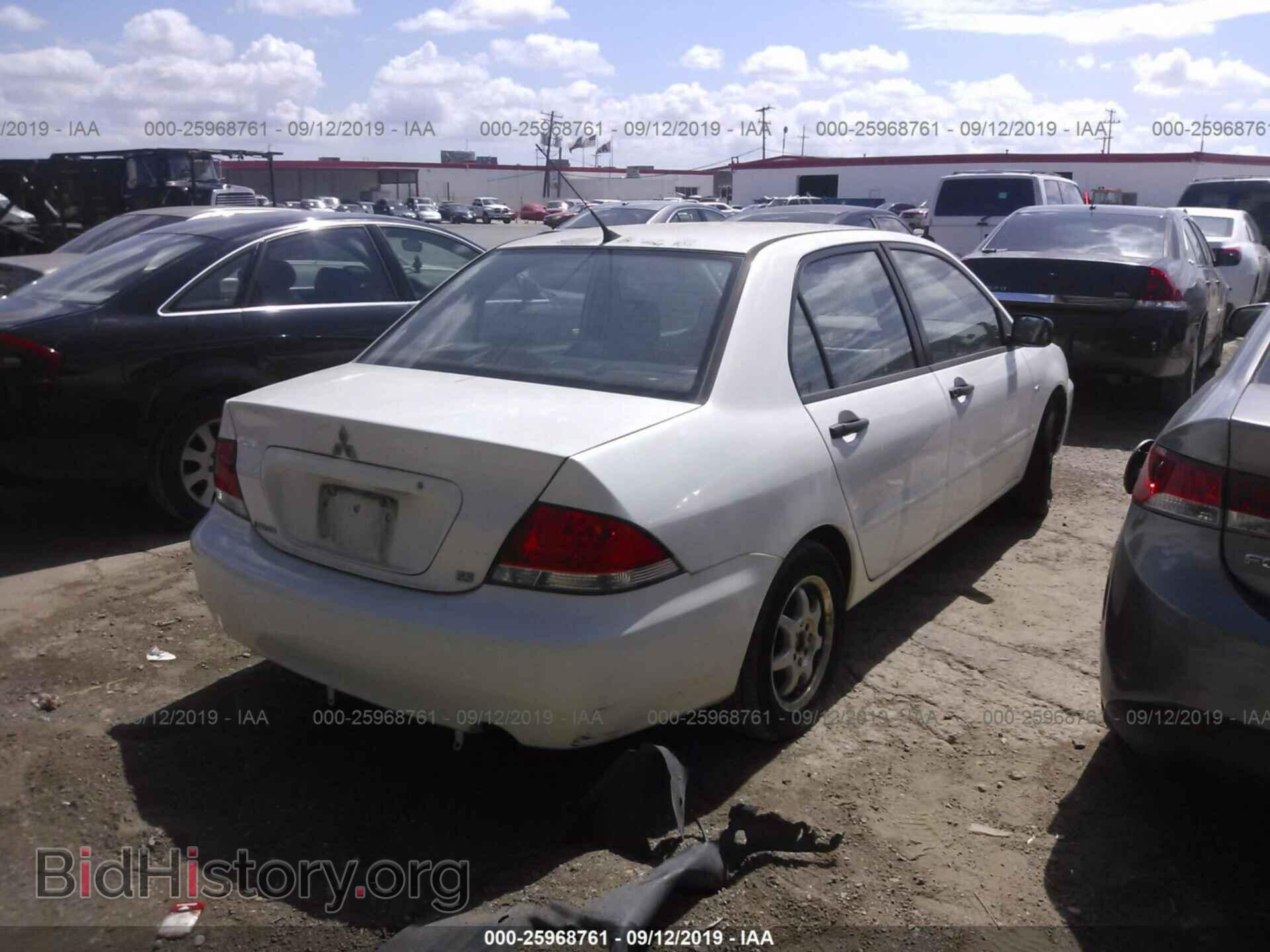 2006 MITSUBISHI LANCER - VIN: JA3AJ26E46U058077 - Фото 4