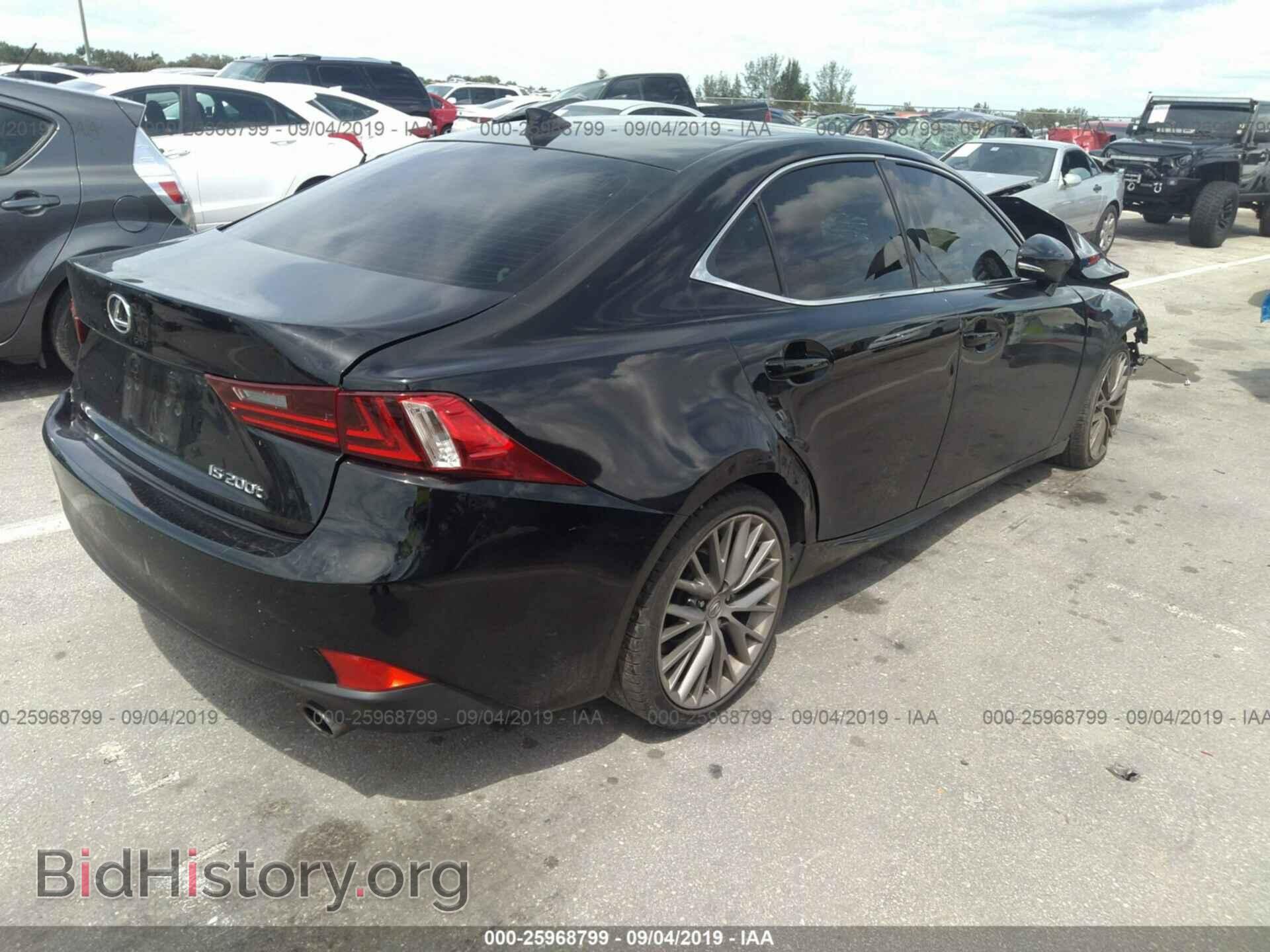 2016 LEXUS IS - VIN: JTHBA1D25G5010087 - Фото 4