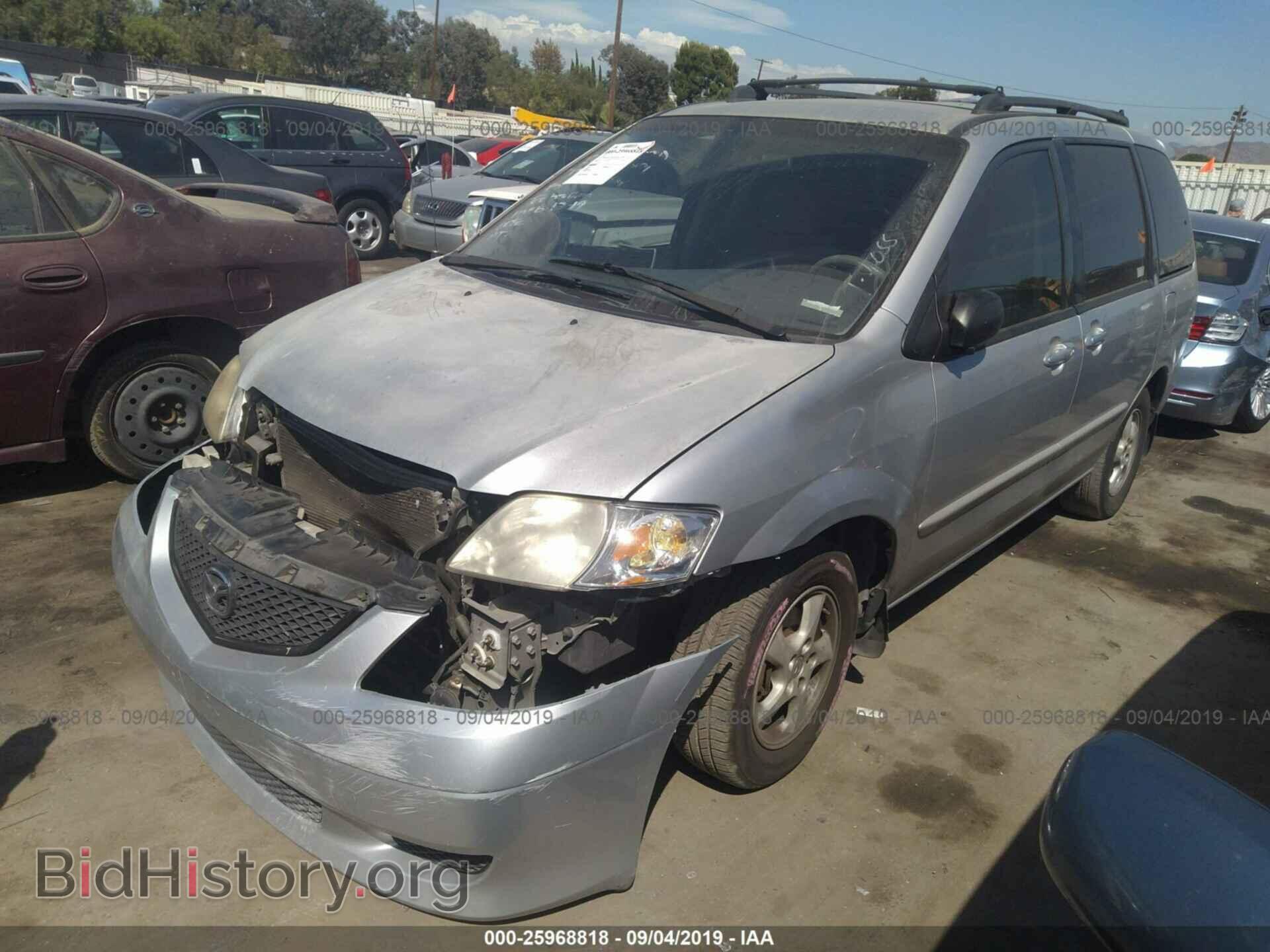 2002 MAZDA MPV - VIN: JM3LW28A320316345 - Фото 2