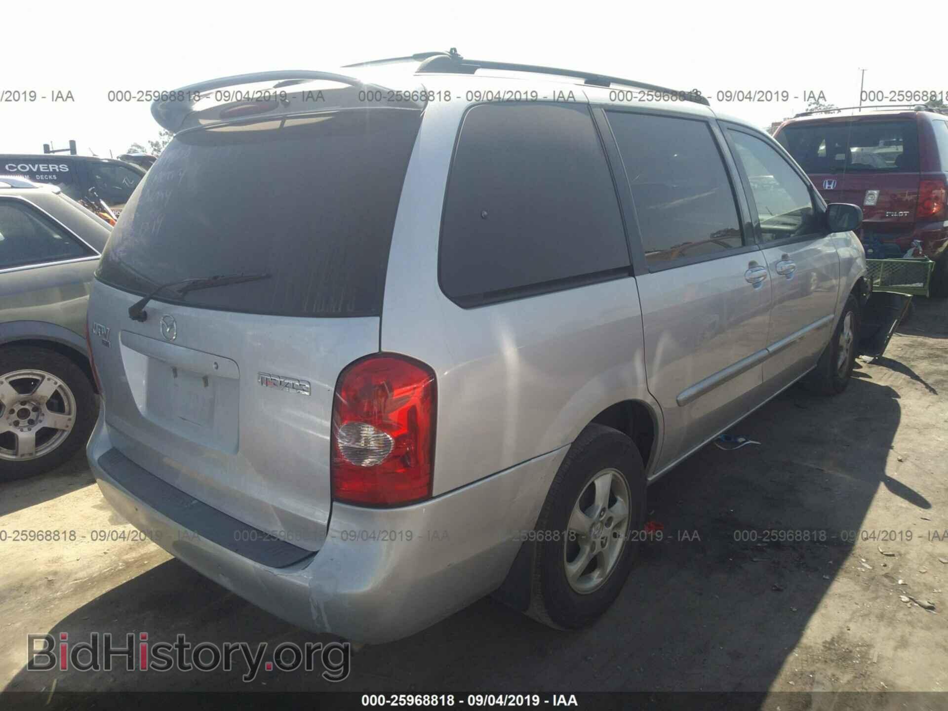2002 MAZDA MPV - VIN: JM3LW28A320316345 - Фото 4