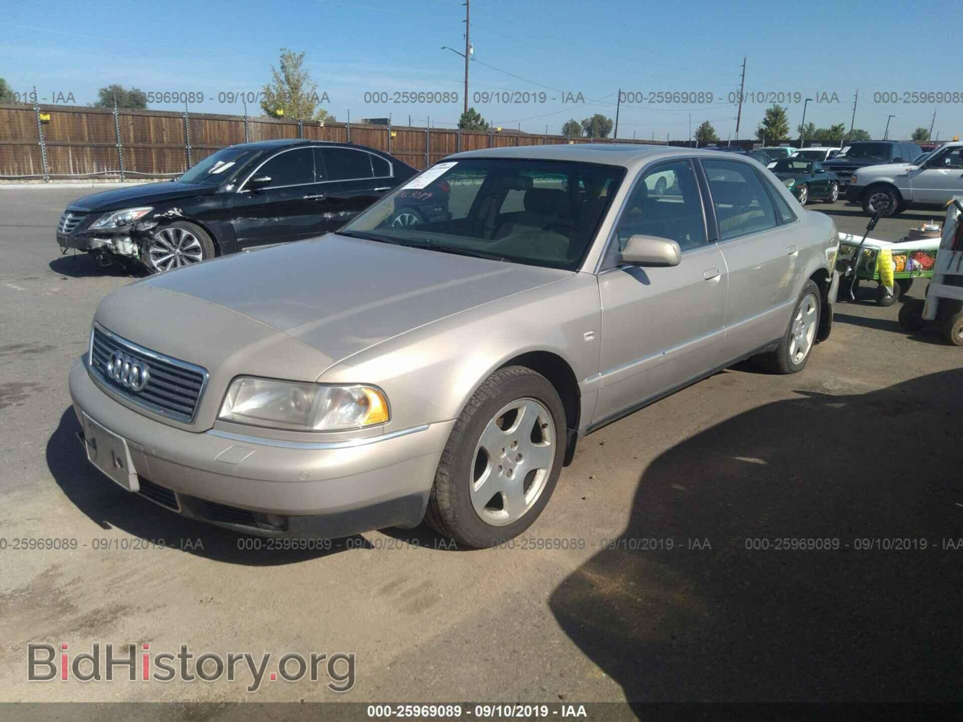 2000 AUDI A8 - VIN: WAUFL54D3YN008360 - Фото 2