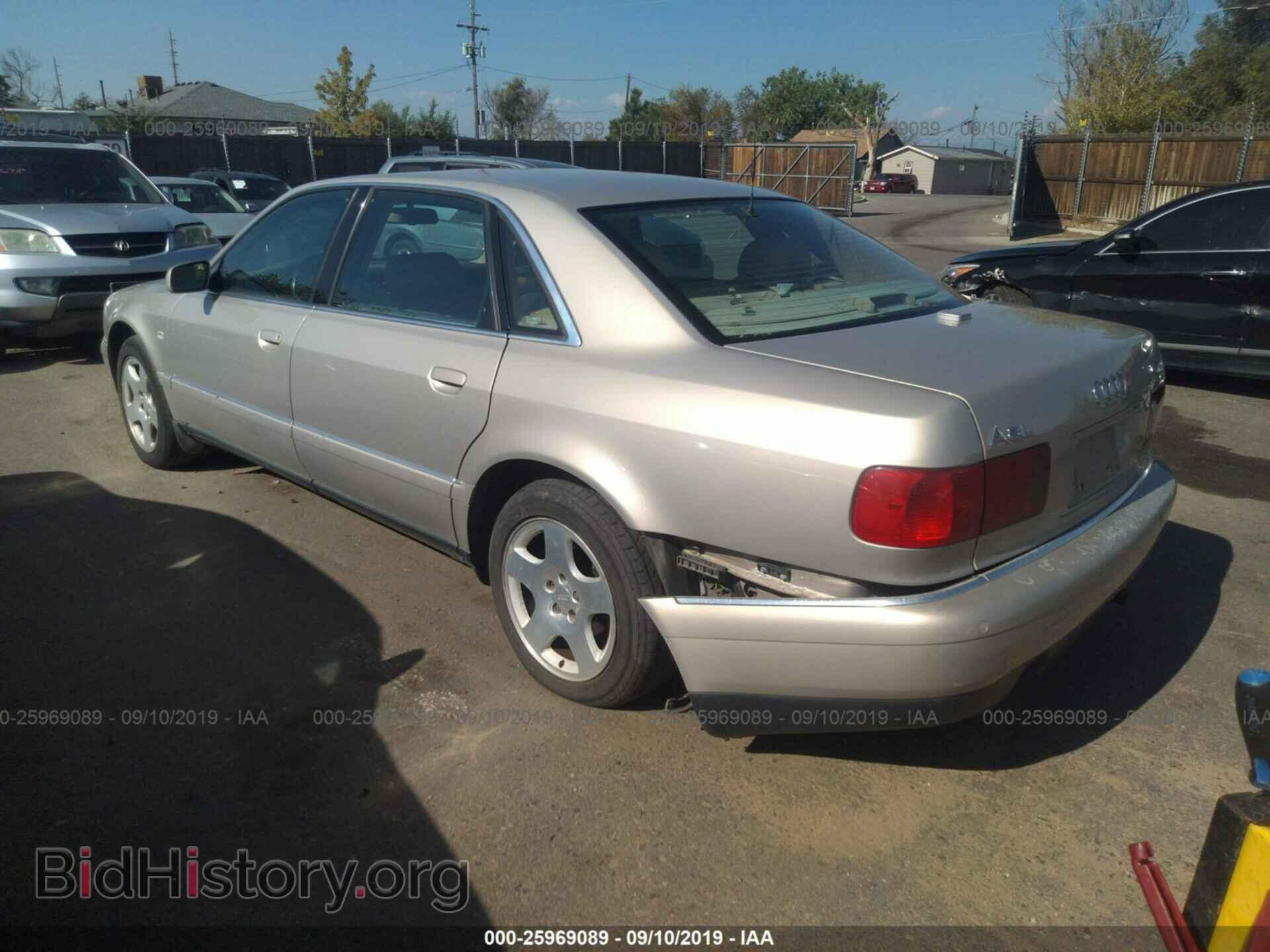 2000 AUDI A8 - VIN: WAUFL54D3YN008360 - Фото 3