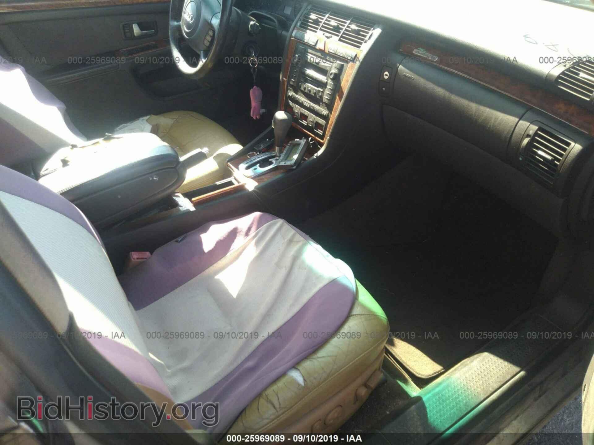 2000 AUDI A8 - VIN: WAUFL54D3YN008360 - Фото 5