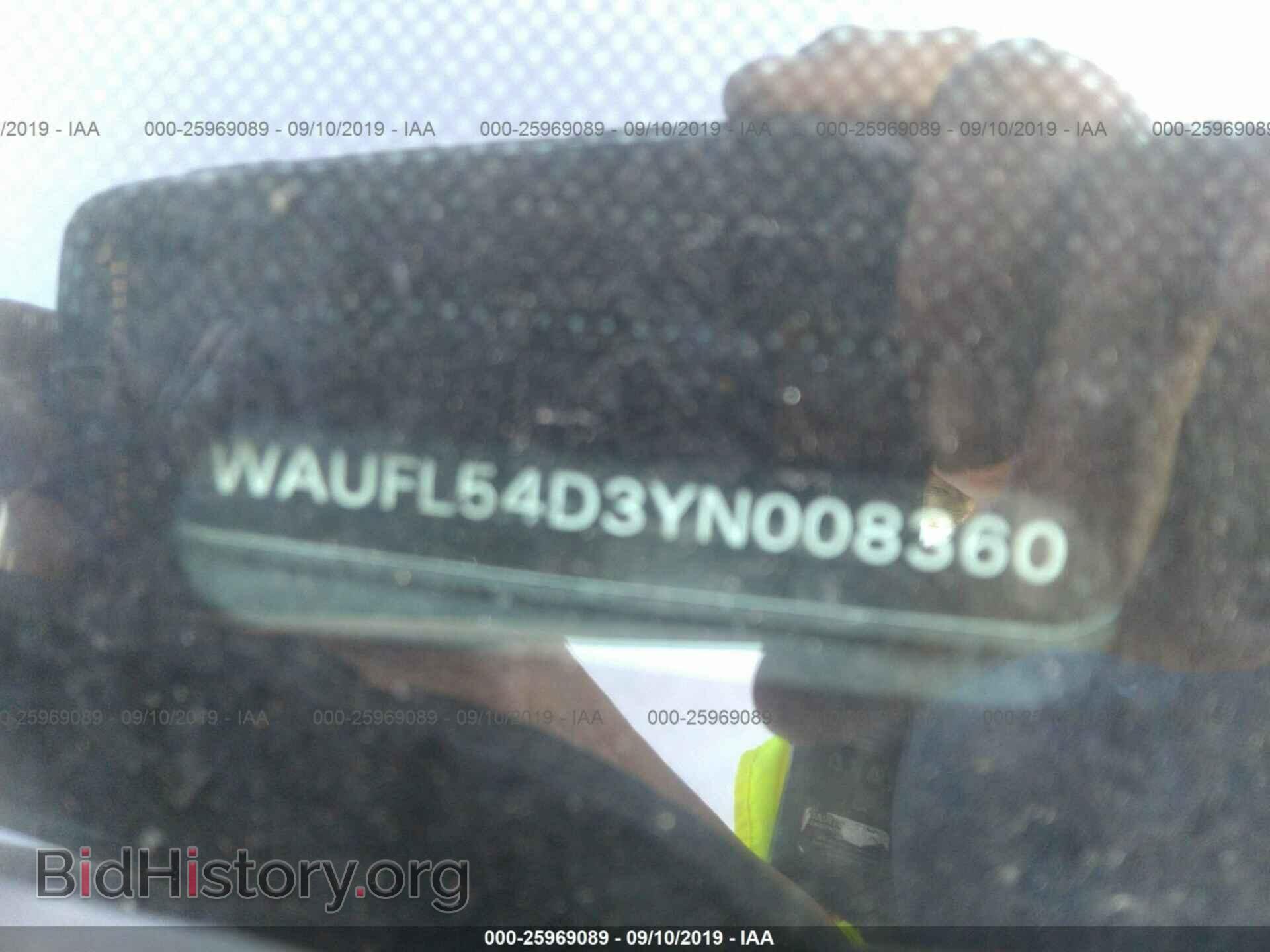 2000 AUDI A8 - VIN: WAUFL54D3YN008360 - Фото 9