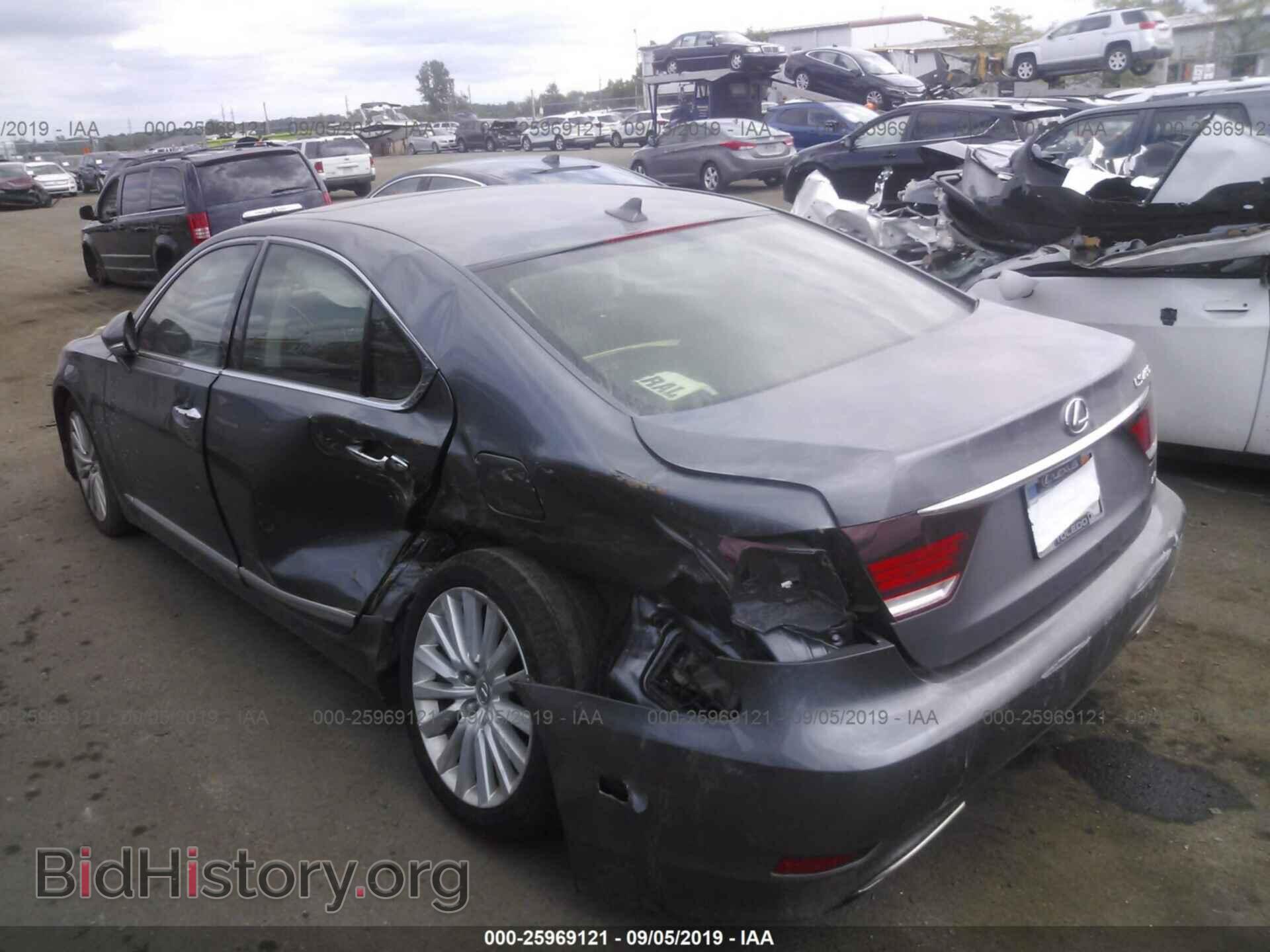 2013 LEXUS LS - VIN: JTHCL5EF5D5016006 - Фото 3