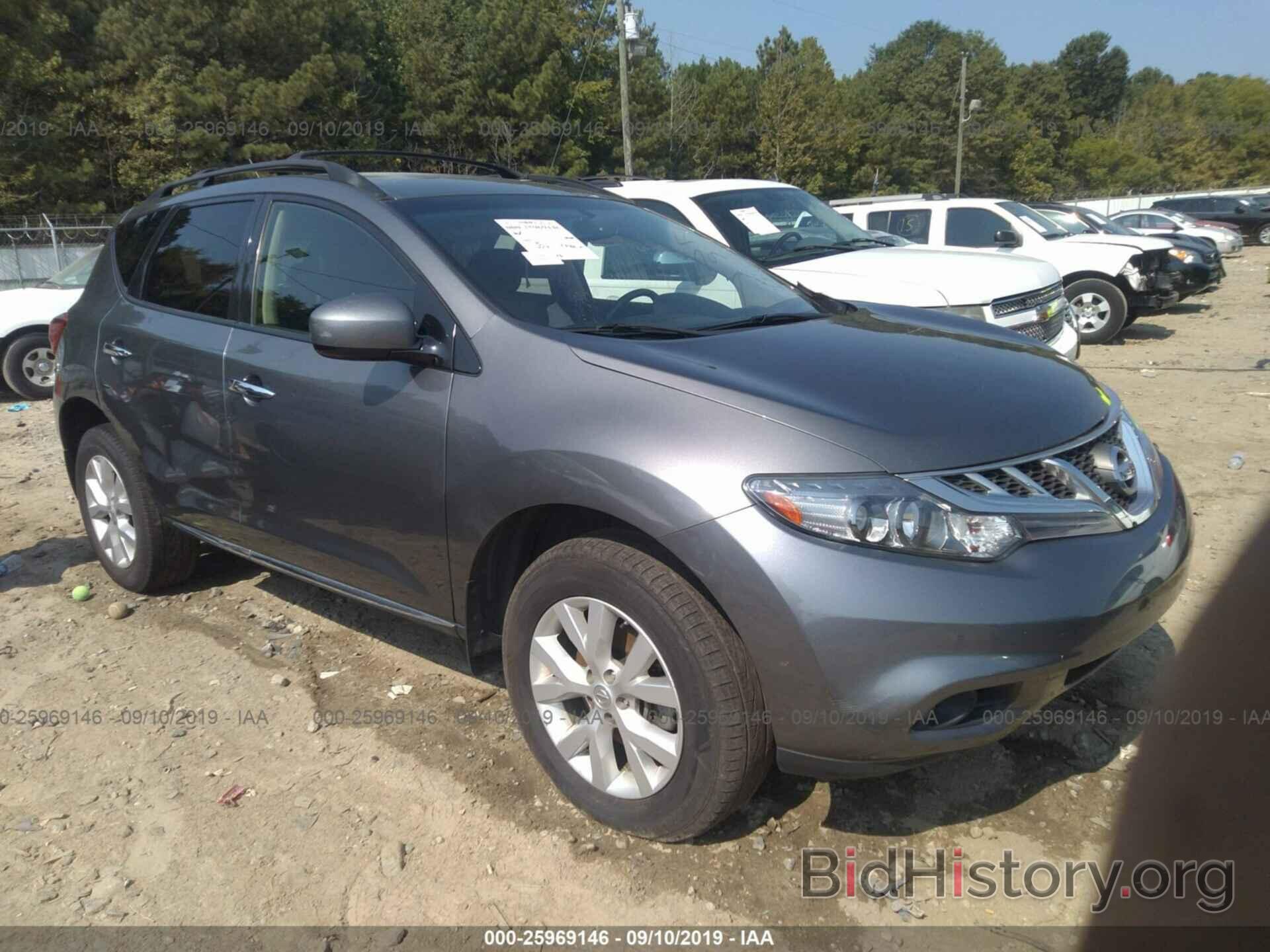 Photo JN8AZ1MU1EW413809 - NISSAN MURANO 2014