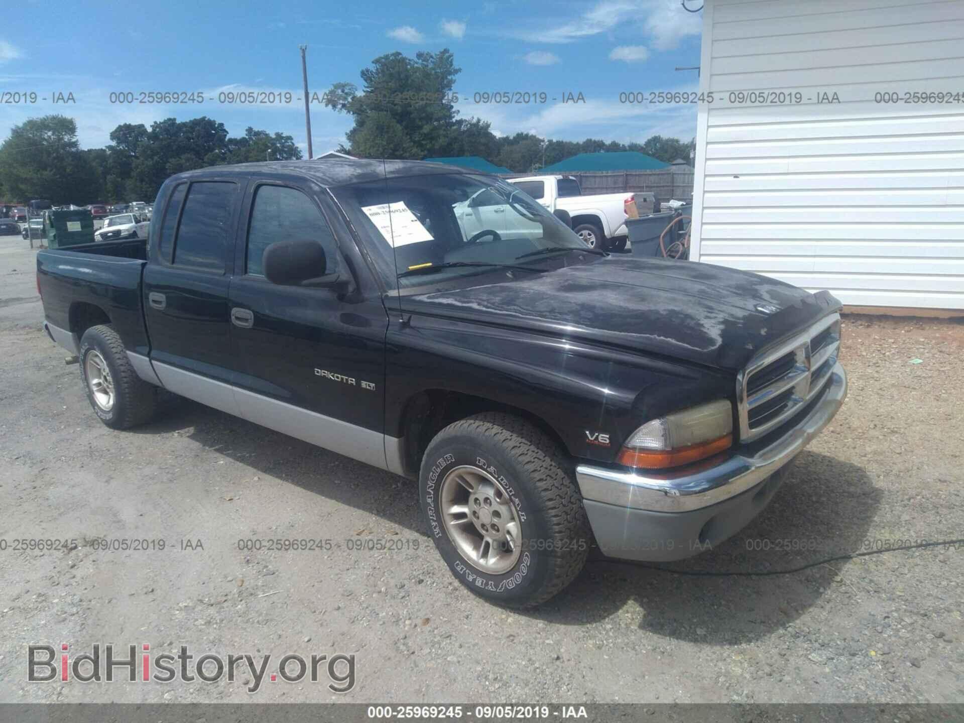Фотография 1B7GL2AX2YS674356 - DODGE DAKOTA 2000