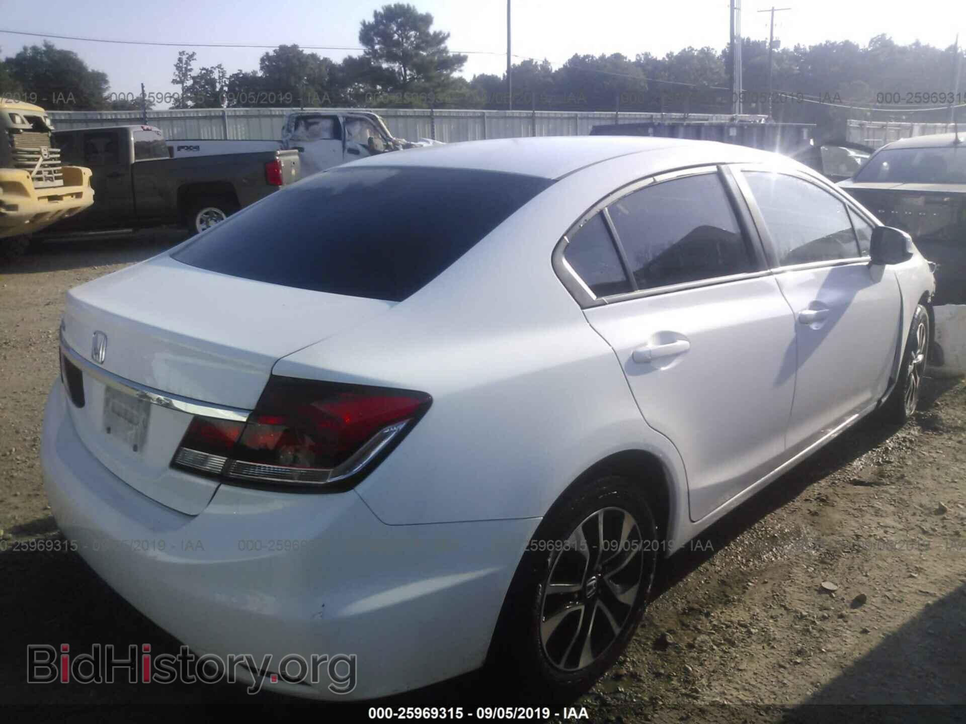 2013 HONDA CIVIC - VIN: 19XFB2F81DE038248 - Фото 4