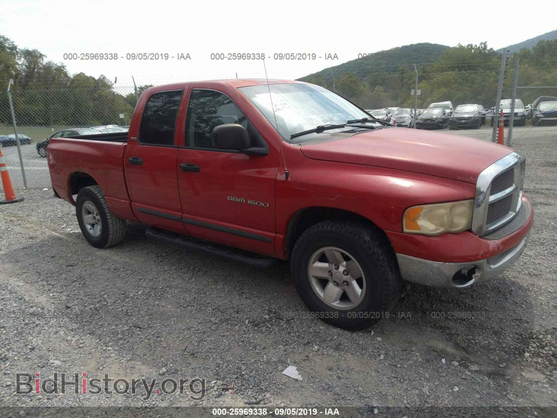 Фотография 3B7HA18NX2G105603 - DODGE RAM 1500 2002